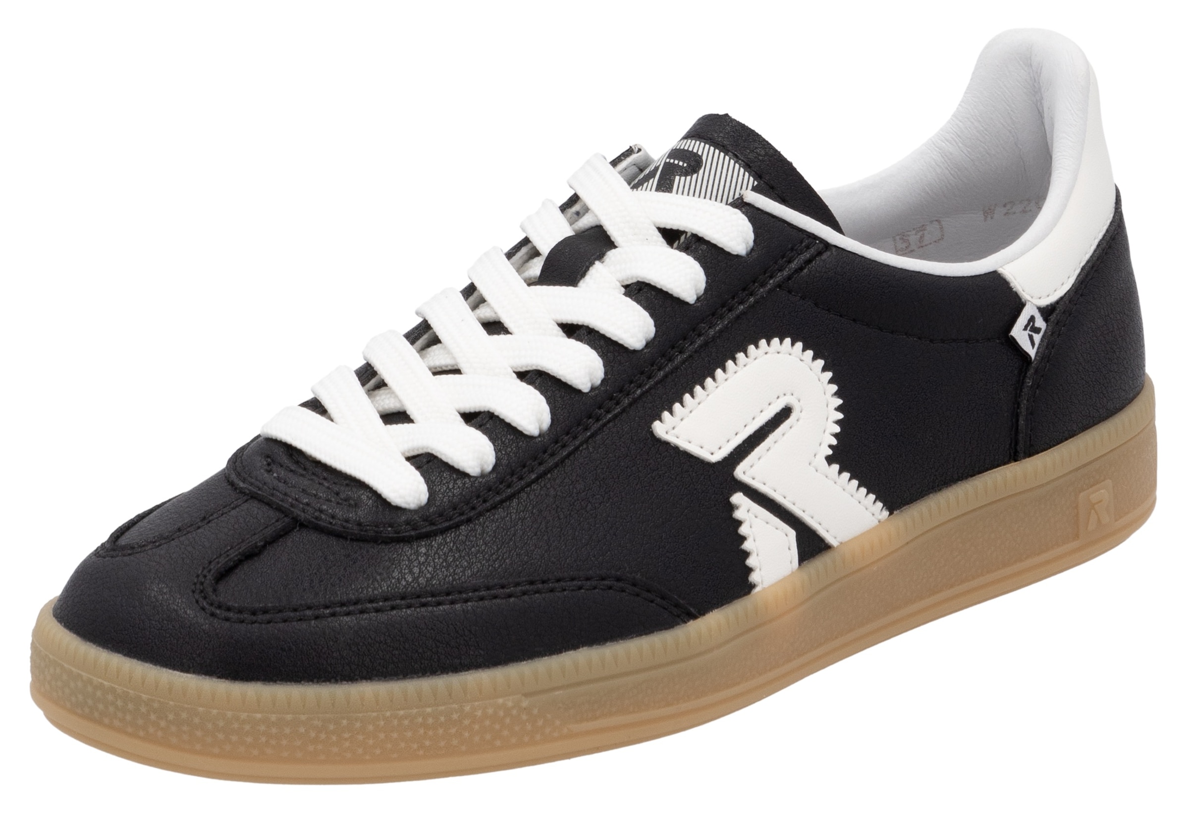 R-Rieker Sneaker, Retro-Sneaker, Freizeitschuh, Halbschuh mit herausnehmbarem Fußbett