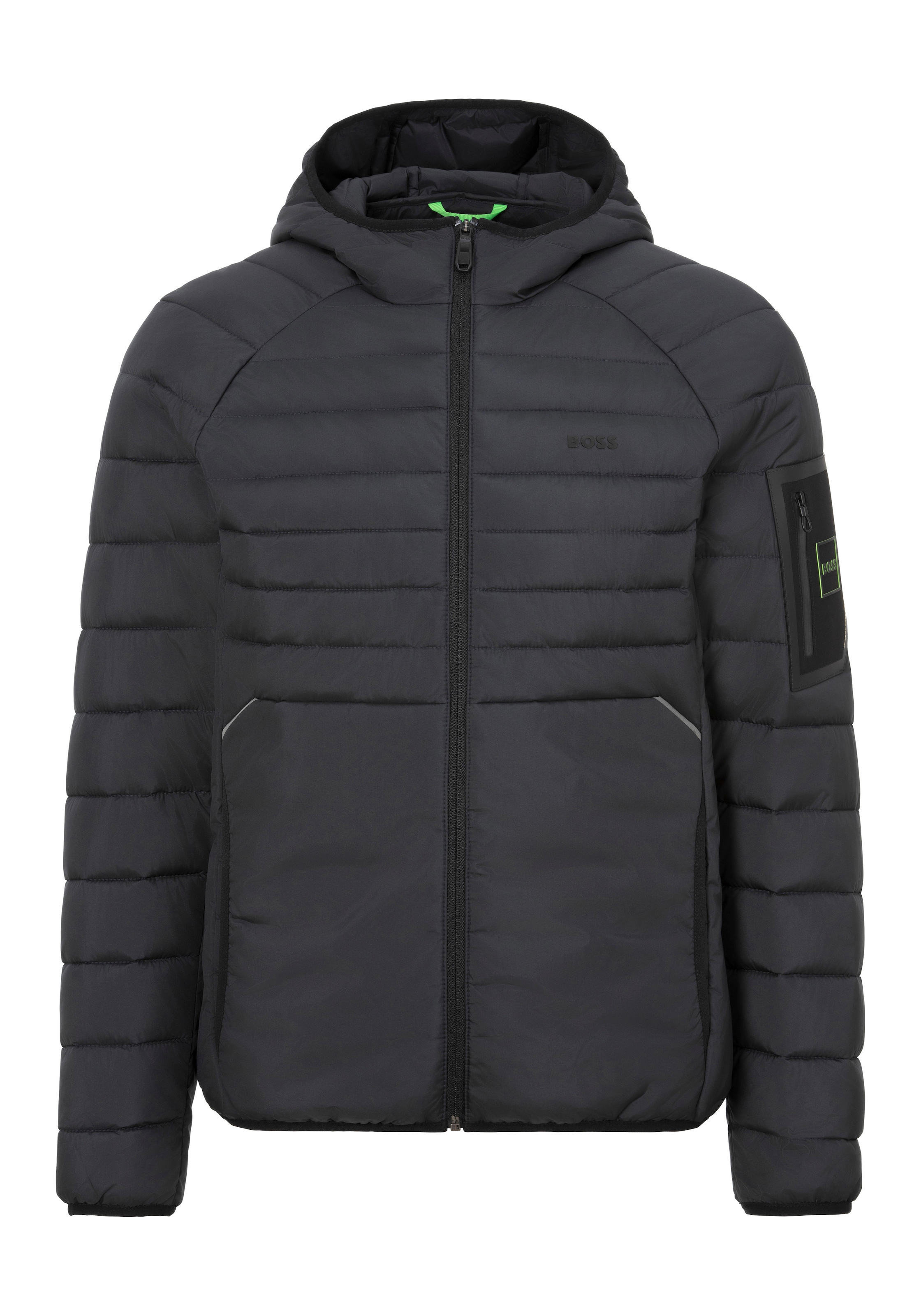 BOSS GREEN Funktionsjacke "J Thor 2", mit Kapuze, mit abnehmbarer Kapuze