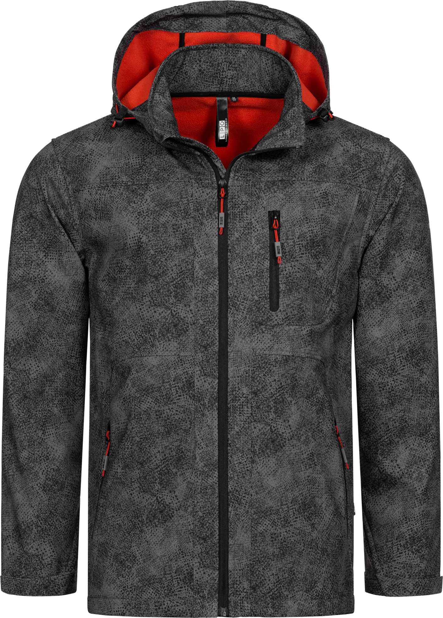 LPO Softshelljacke "SHELBY PEAK III MEN", mit abnehmbarer Kapuze