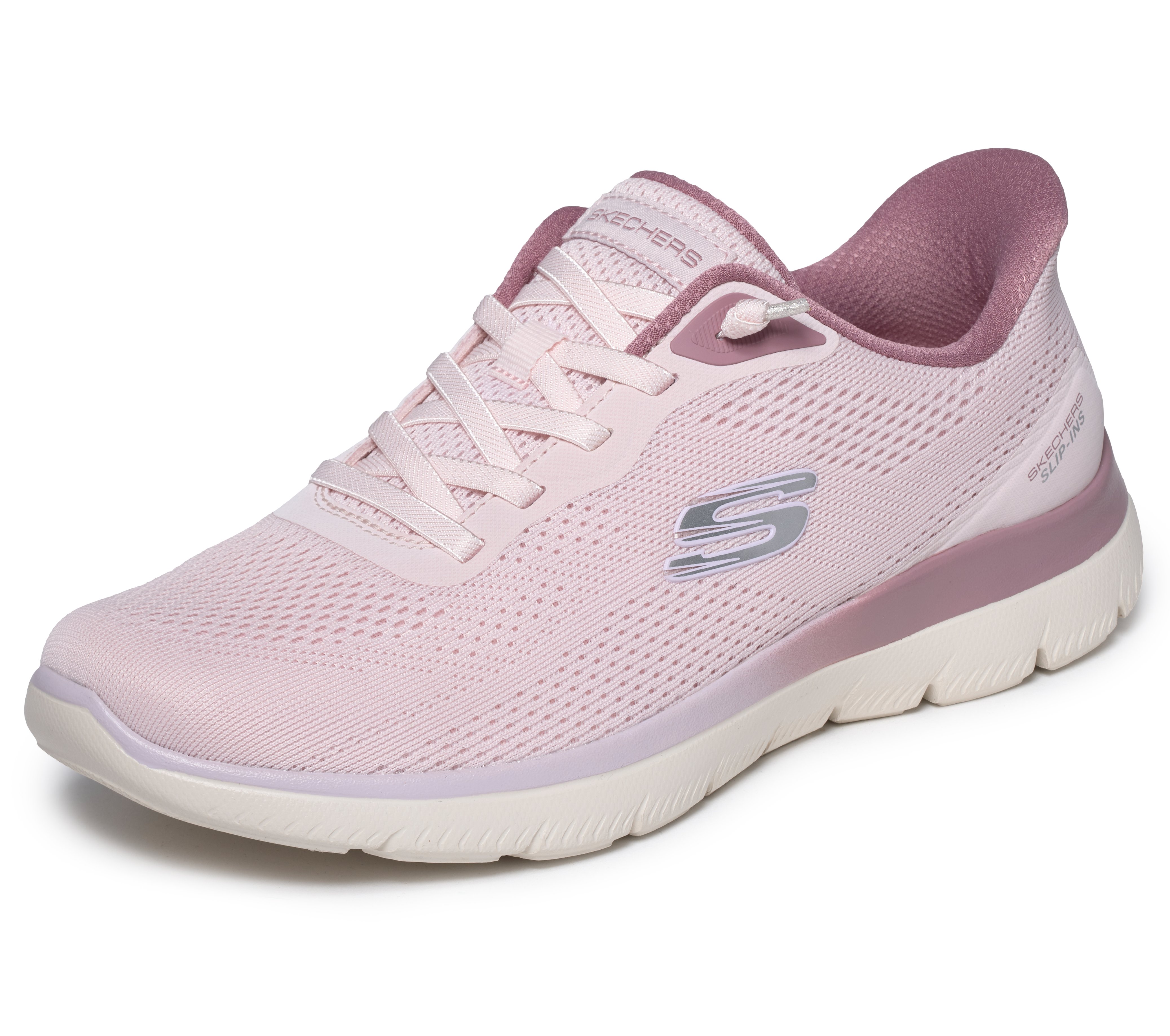 Skechers Slip-On Sneaker "SUMMITS" Schlupfschuh, Halbschuh, Freizeitschuh, mit Slip Ins