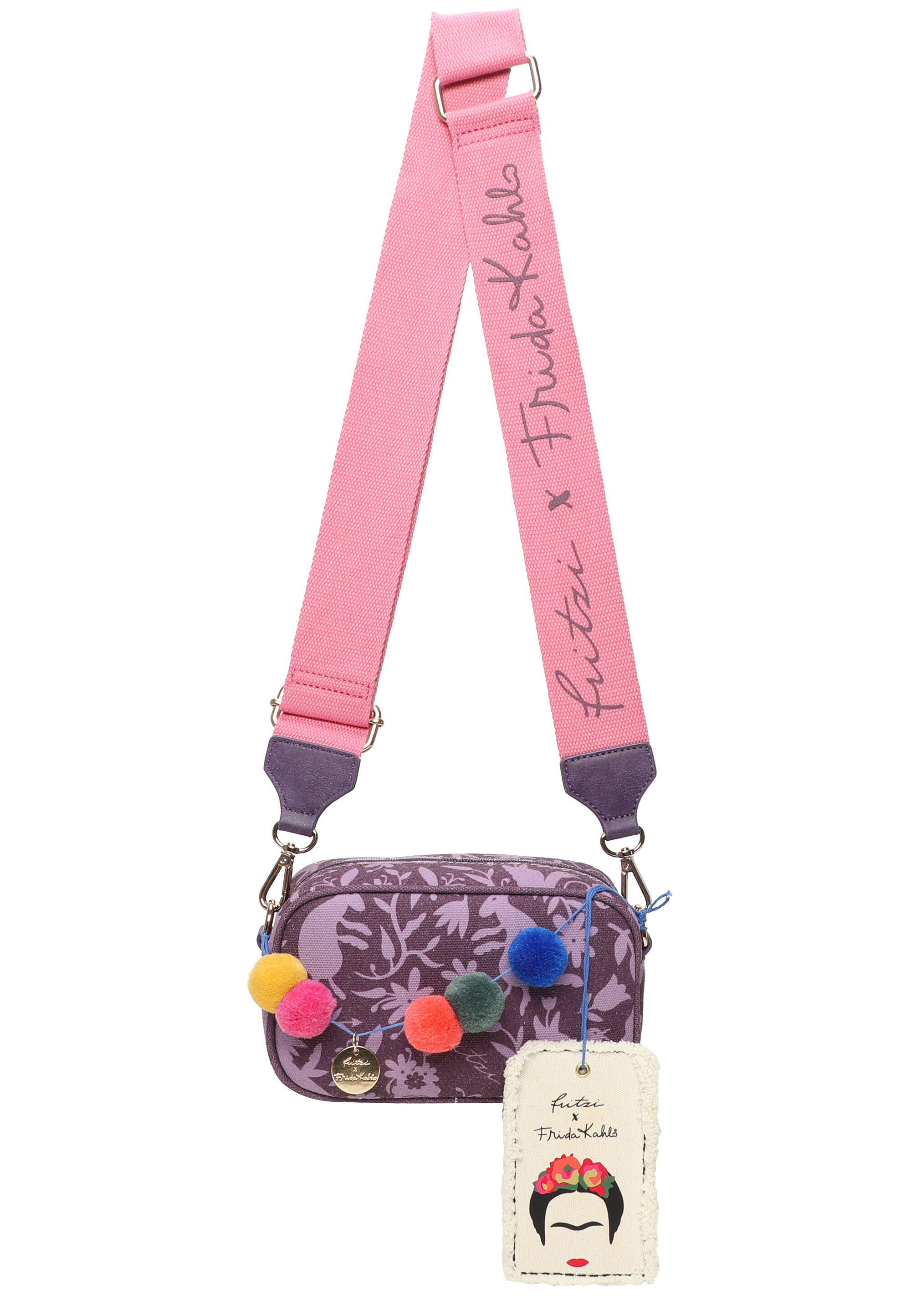 Fritzi aus Preußen Umhängetasche "Fritzi x Frida Kahlo" mit All-Over-Print