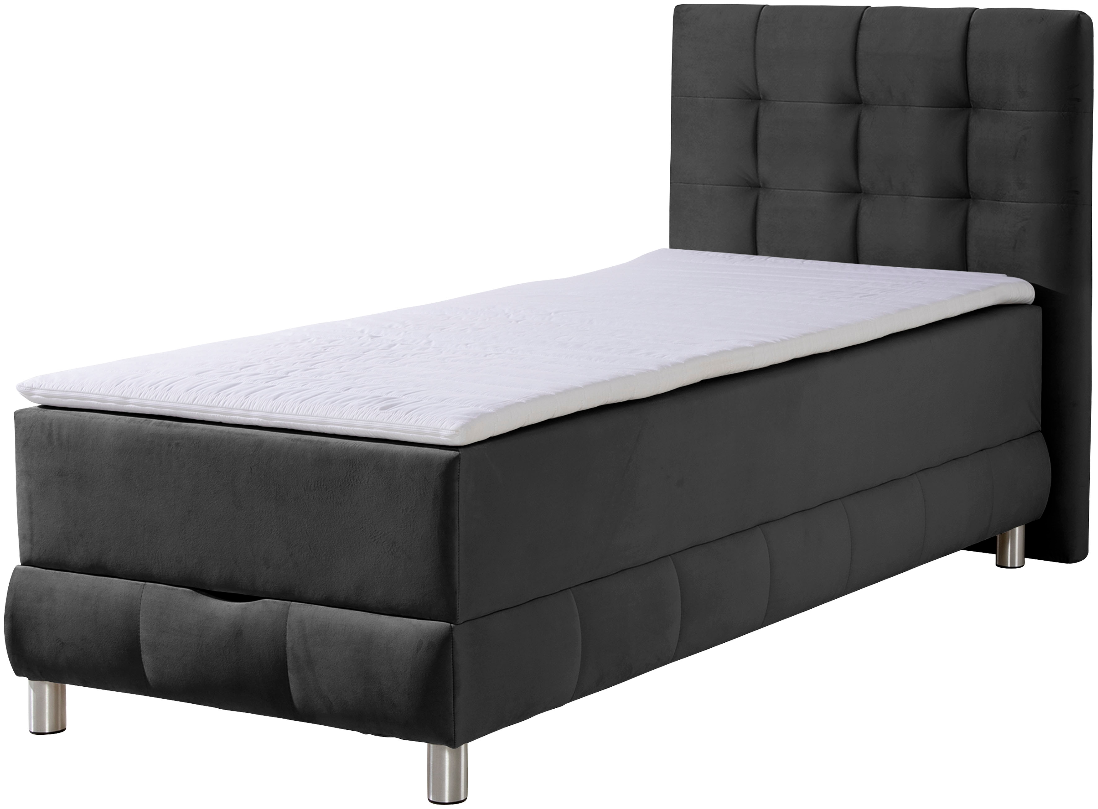 Thumbnail - INOSIGN Boxbett "Vaasa" inkl. Bettkasten & Topper, XXL-Ausführung, Überlänge 220 cm