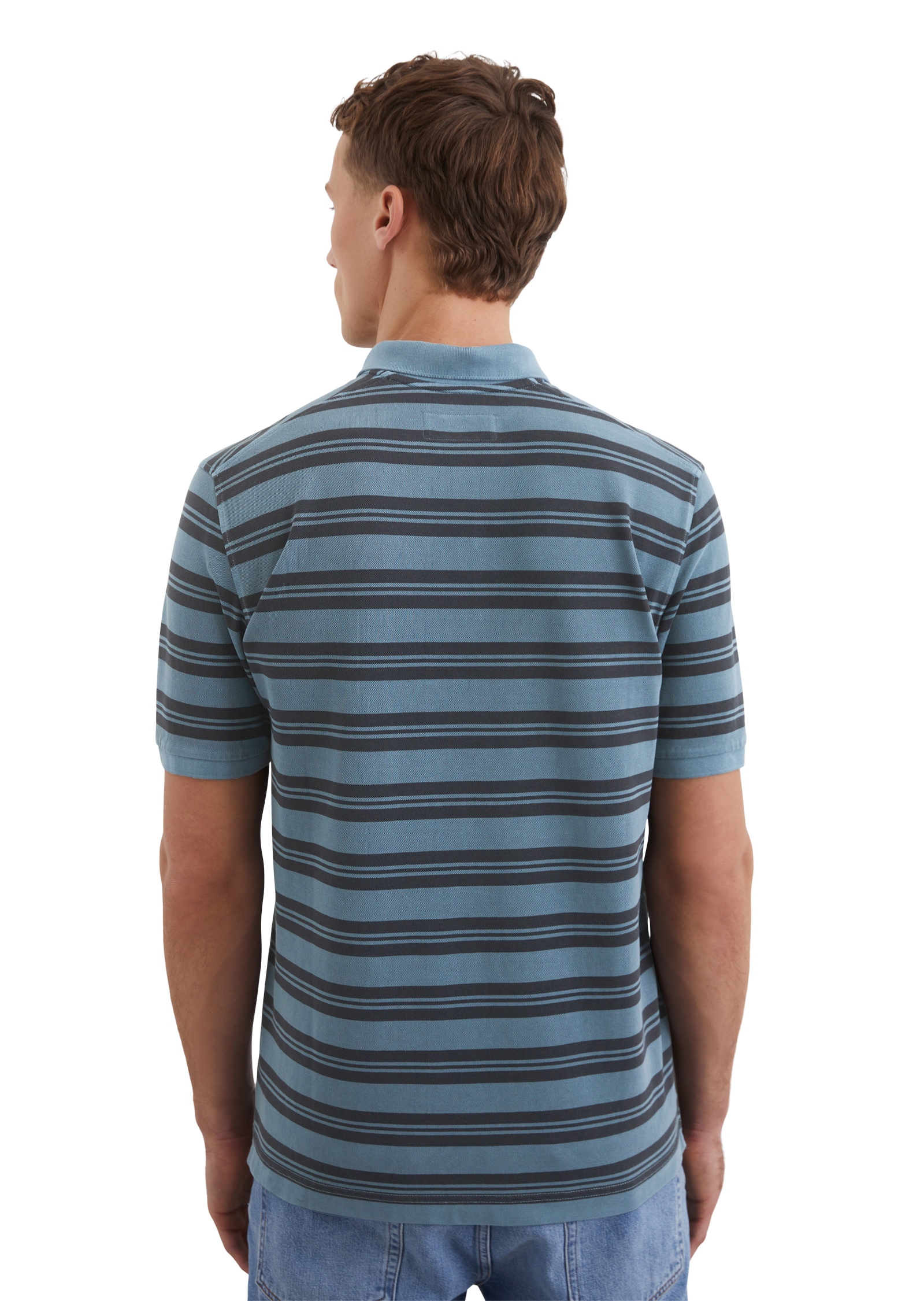Marc O'Polo Poloshirt »aus Bio-Baumwoll-Piqué«