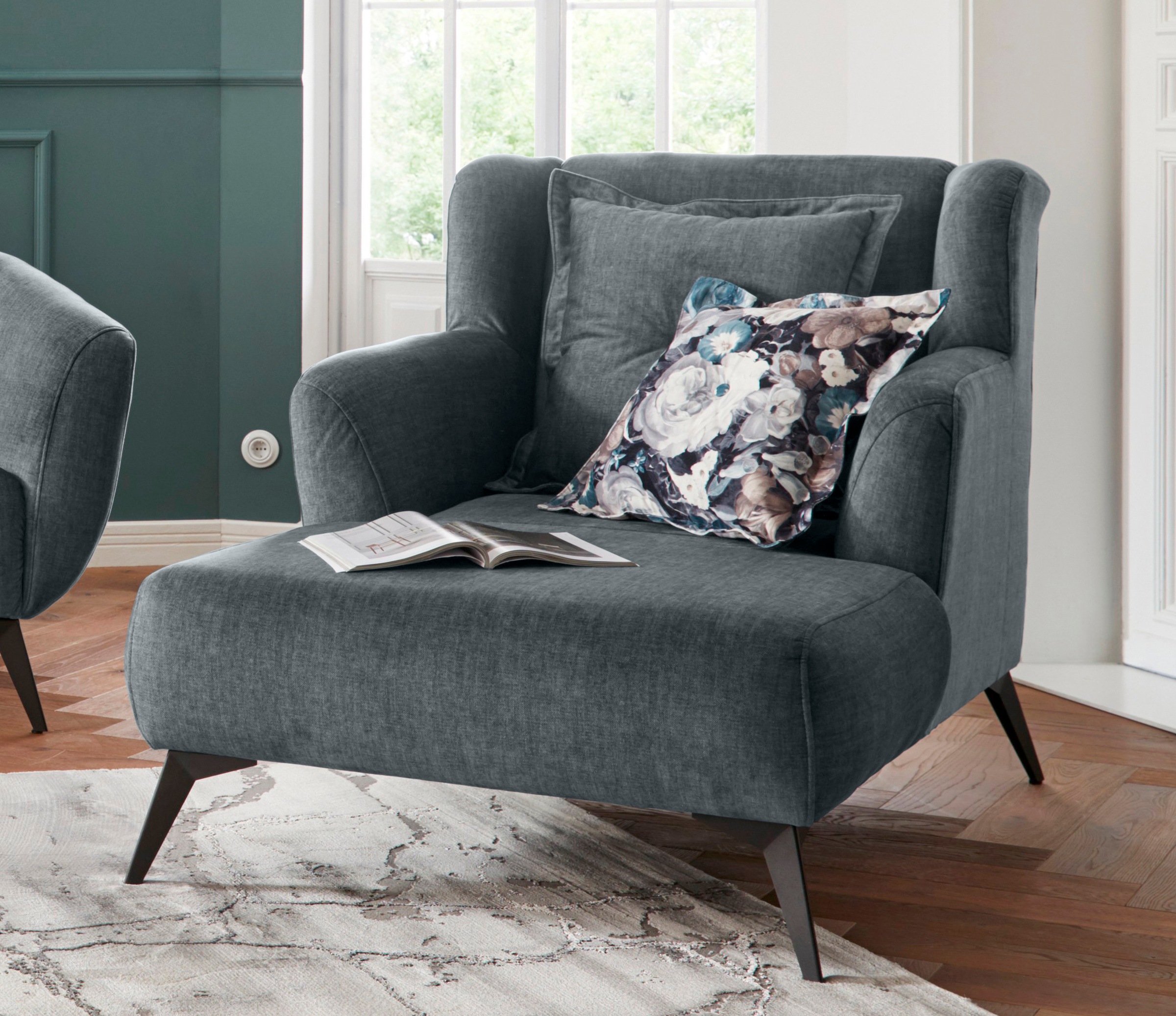 Home affaire Loveseat "Baggio Mega Sessel für Komfort und Entspannung, zeit günstig online kaufen