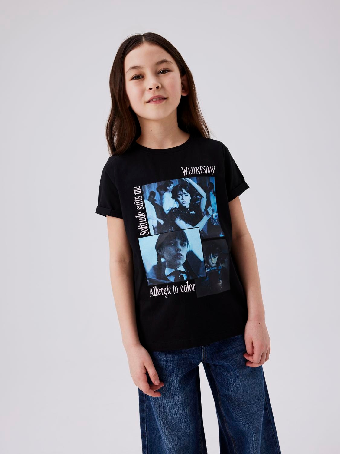 Name It Kurzarmshirt »NKFJAX WEDNESDAY SS Marš...