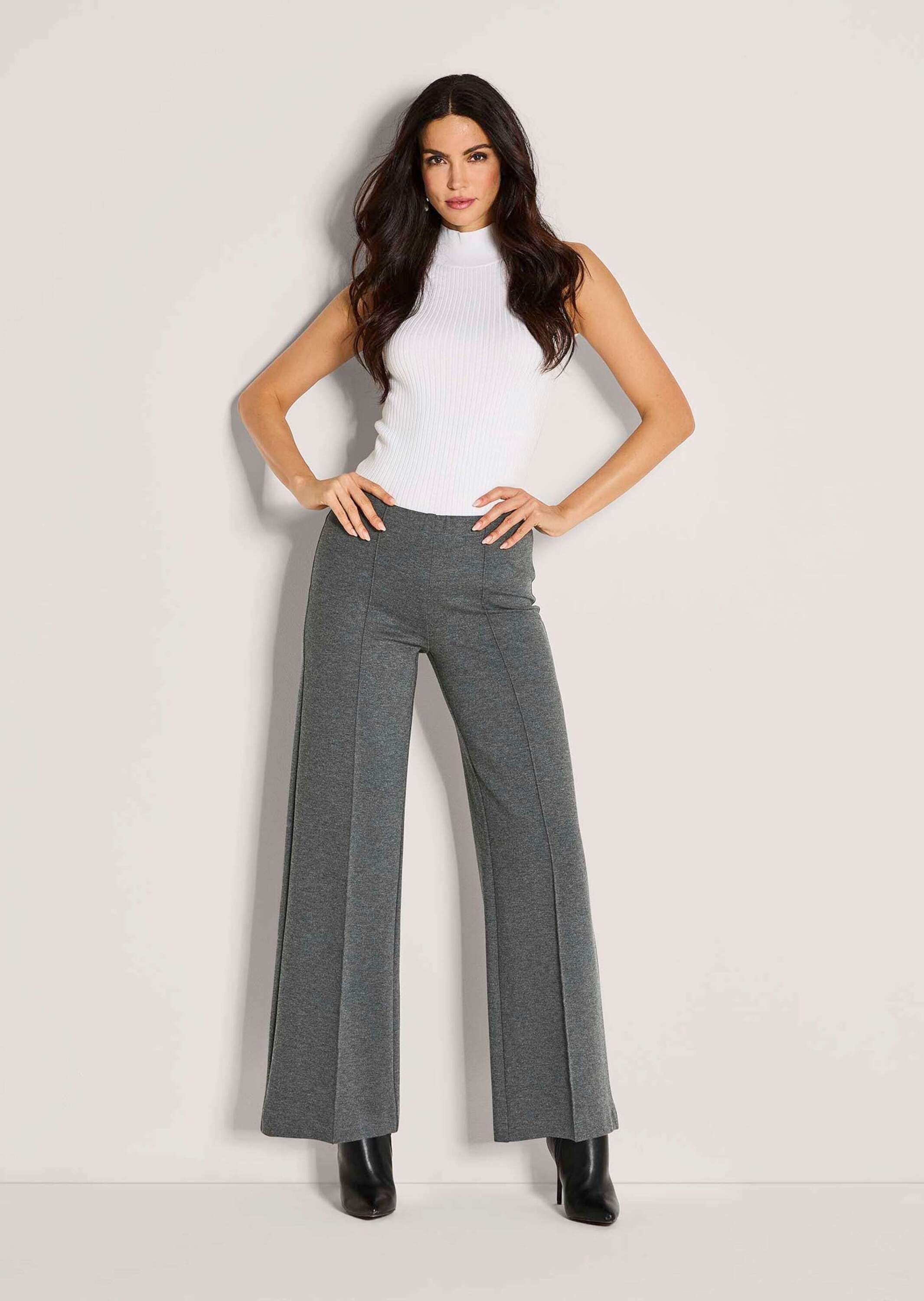 MADELEINE Jerseyhose "Jerseyhose Weite Jerseyhose mit Biesen" günstig online kaufen