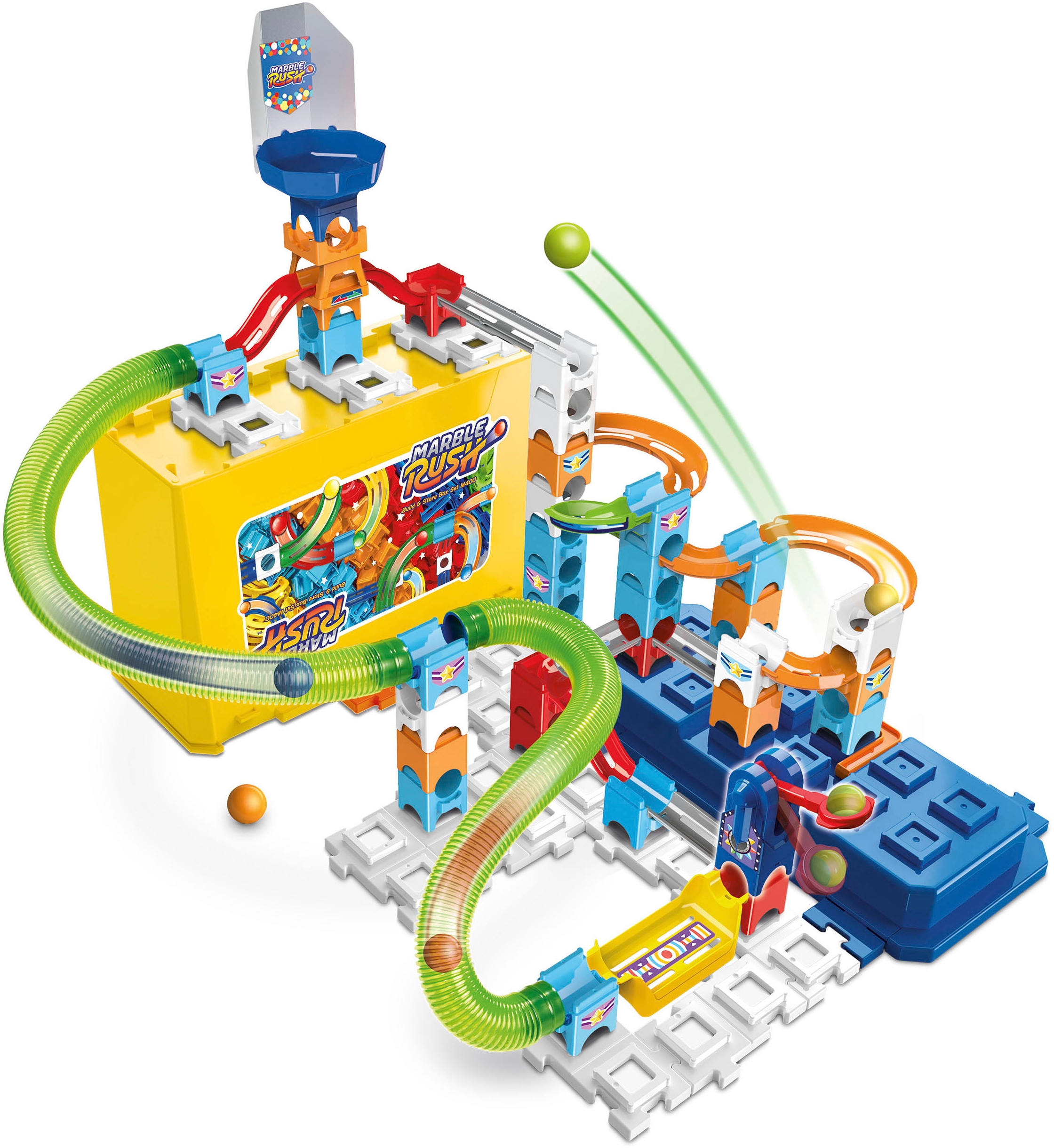 Kugelbahn »Marble Rush - Build & Store Box Set M400«