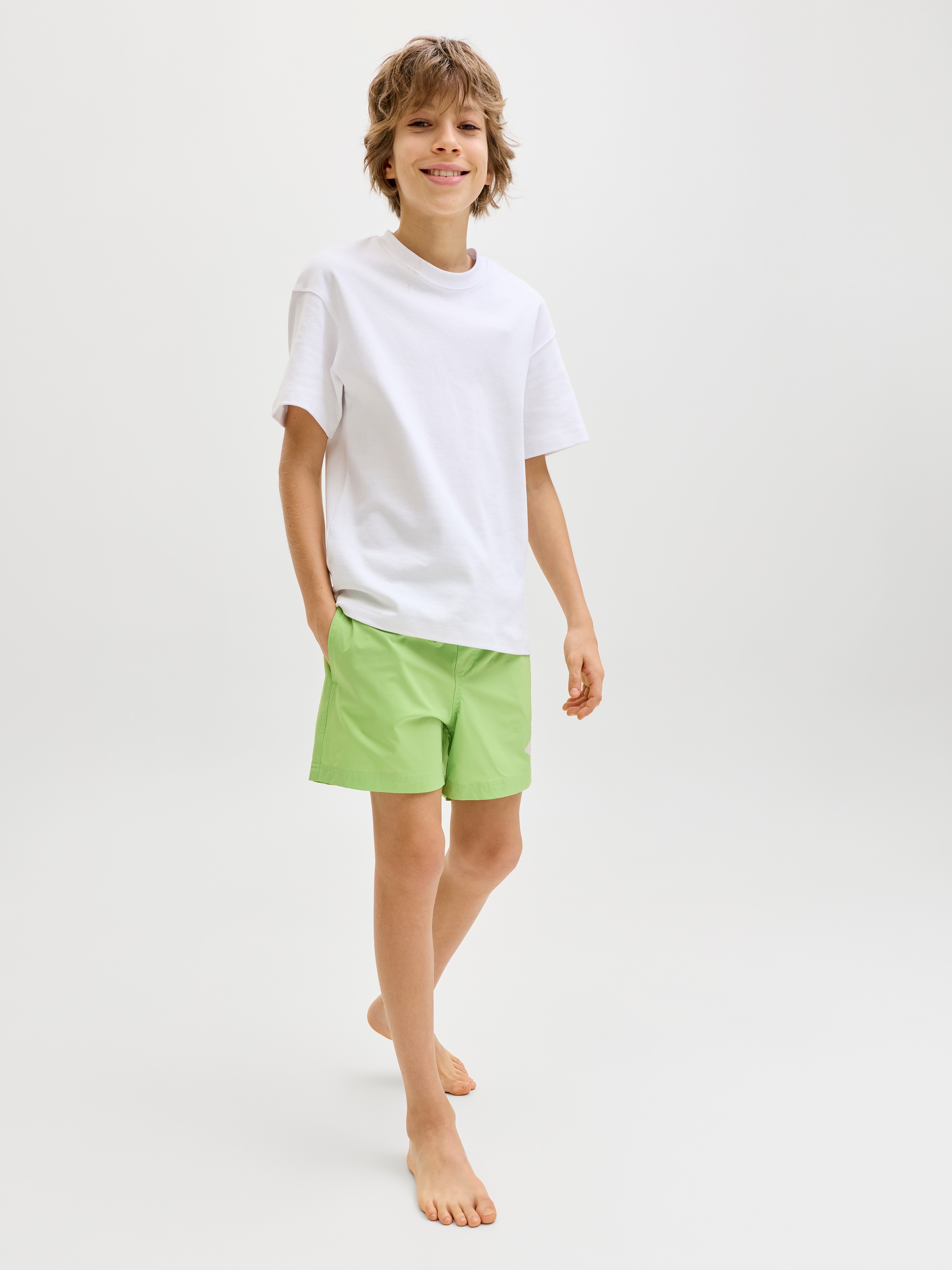 Jack & Jones Junior Badeshorts »JPSTMAUI SURF DOUBLE WB SWIM SHORT JNR«
