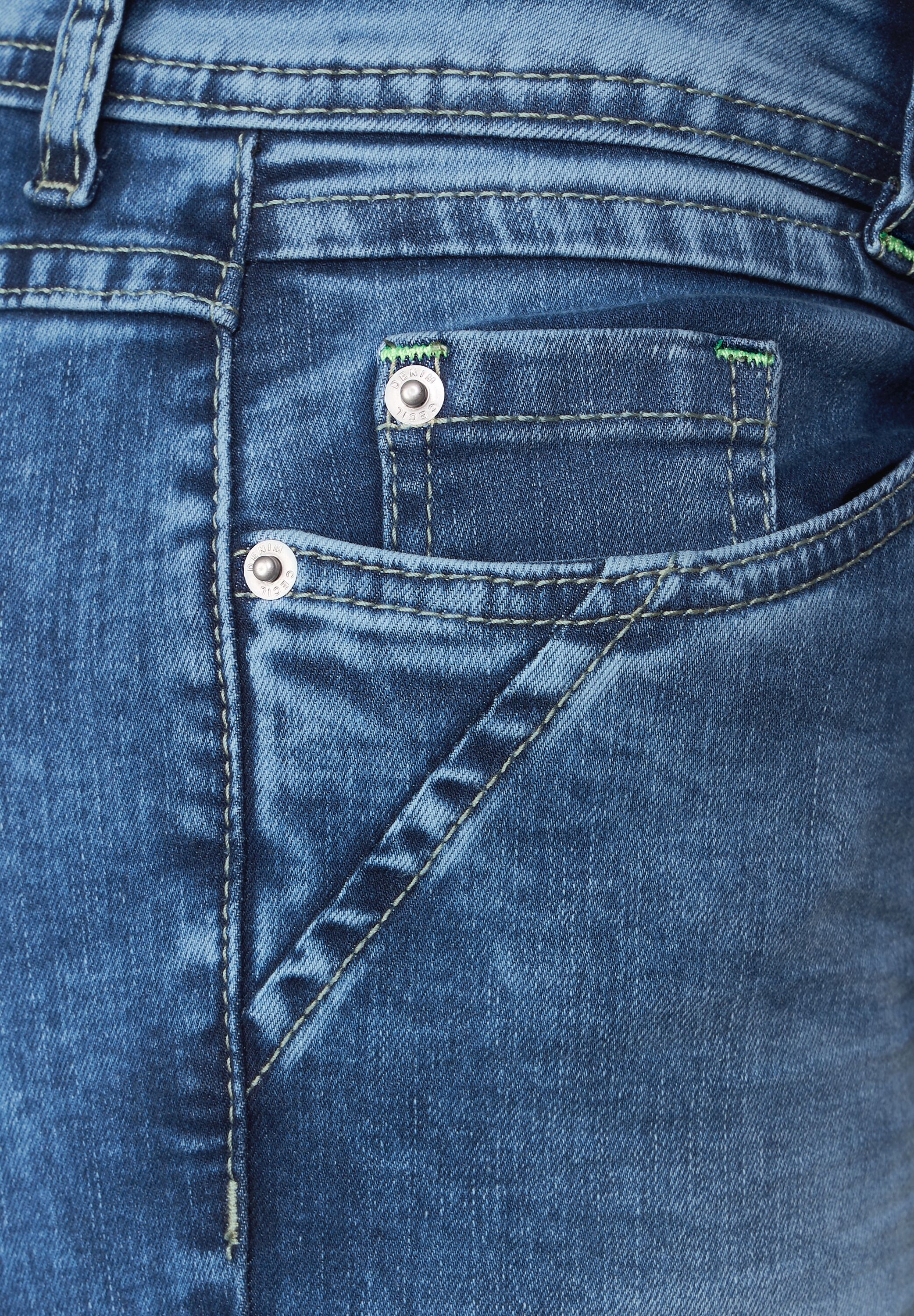 Cecil Slim-fit-Jeans, 5-Pocket-Style