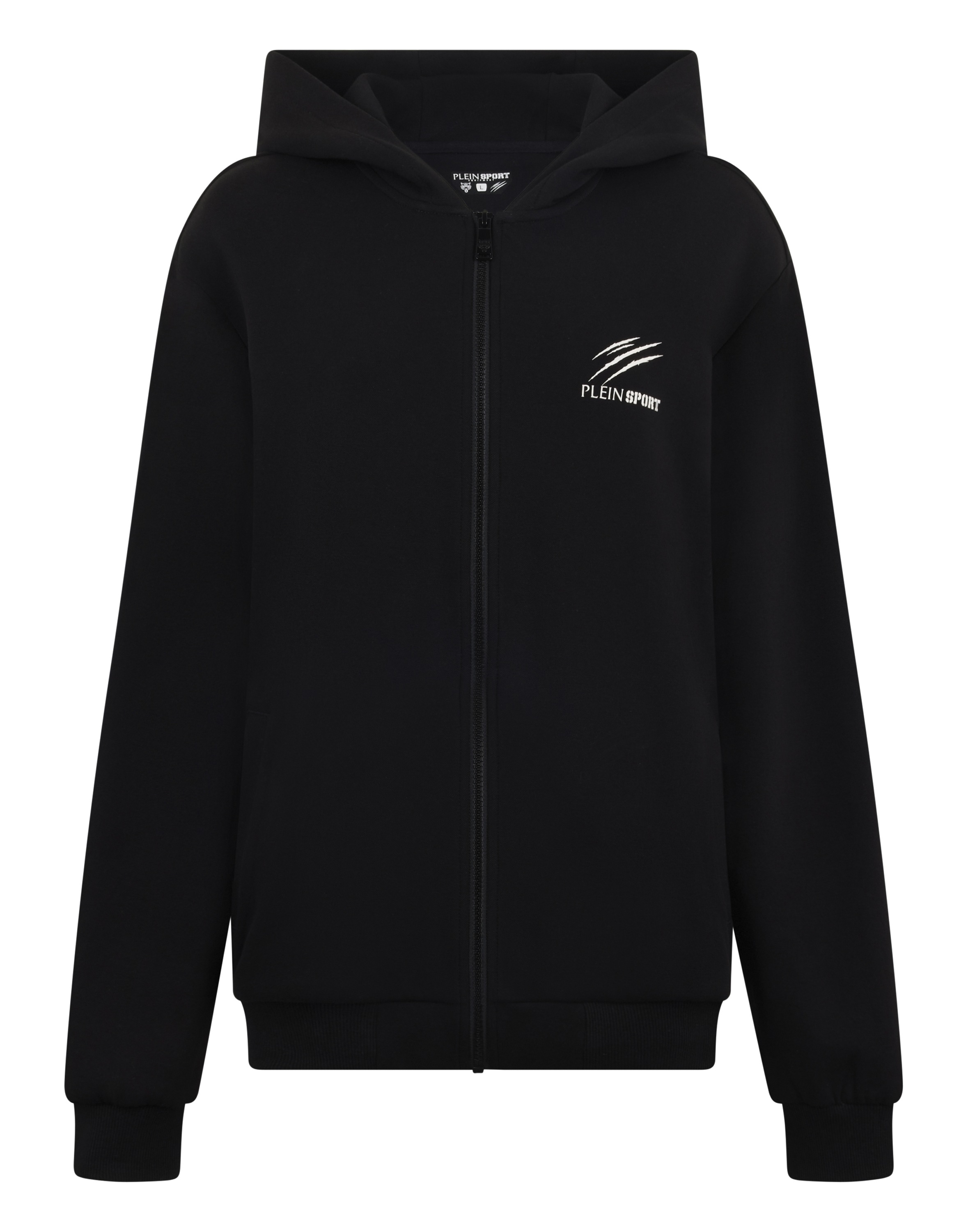 Plein Sport Pique Zip Hoodie Icon Men's Black XXL