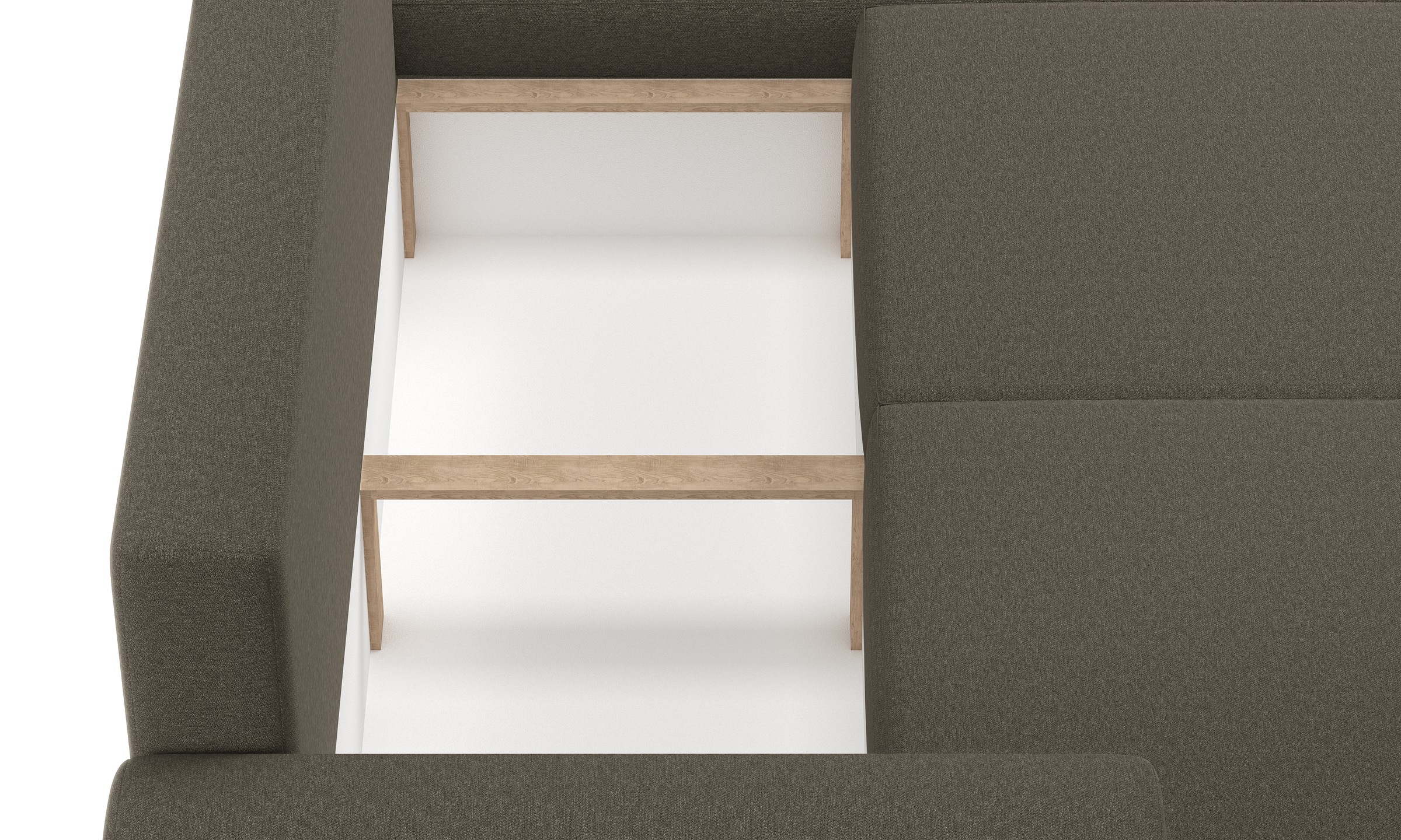 Home affaire Ecksofa »Combrit«, mit Bettfunktion und Stauraum