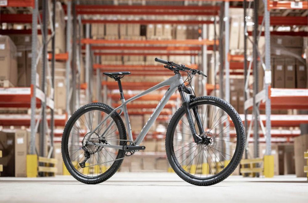 Kross Mountainbike »KROSS MTB Hardtail Level 8.0 29" grau 12 Gänge«, 12 Gang, Shimano, DEORE M6100 Schaltwerk, Kettenschaltung