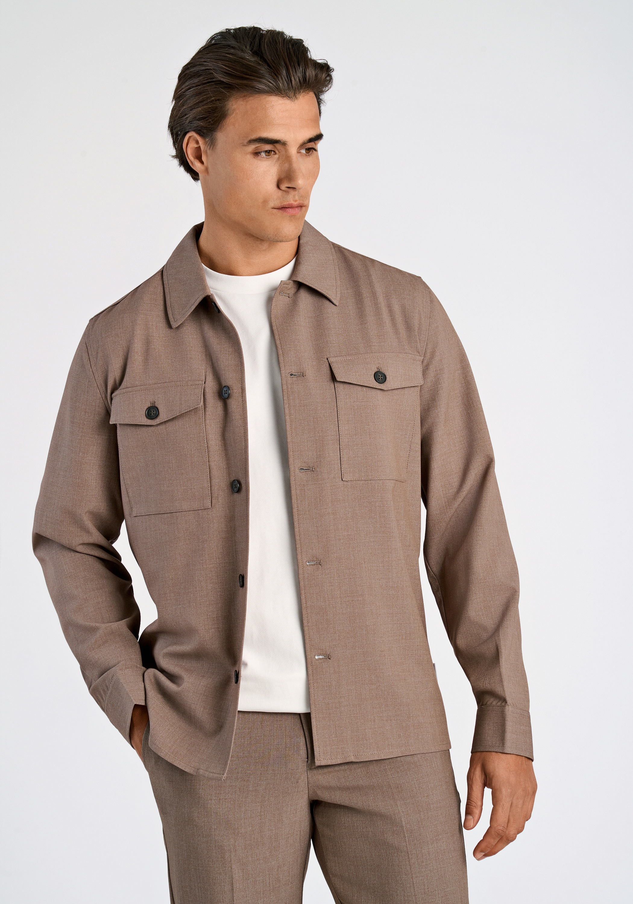 LINDBERGH Hemdjacke "Lindbergh Hemdjacke" günstig online kaufen