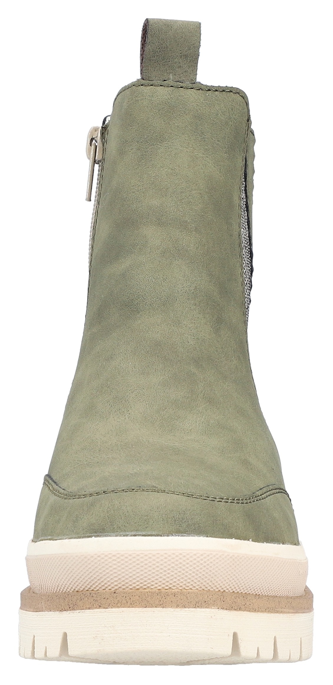 Rieker Chelseaboots, Plateauboots, Winterboots mit Anziehlaschen, Warmfutter
