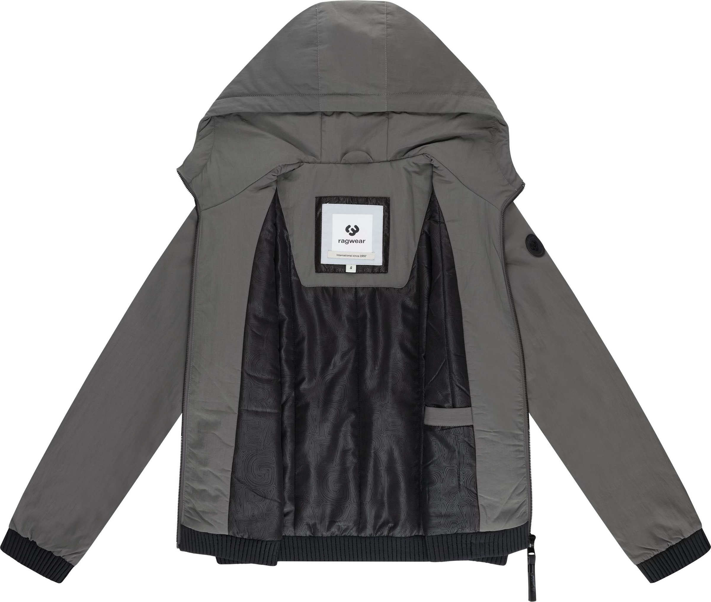 Ragwear Bomberjacke »Chinta Warm YOUMODO« mit Kapuze Warme Übergangsjacke mit elastischen Bündchen