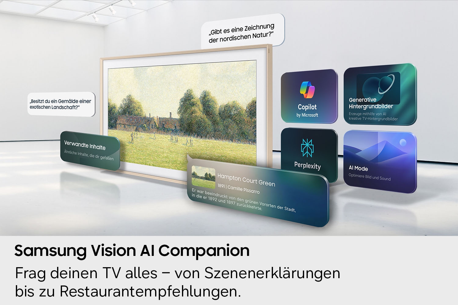 Samsung QLED-Fernseher »GQ65LS03HAU« 163 cm/65 ″ Smart-TV