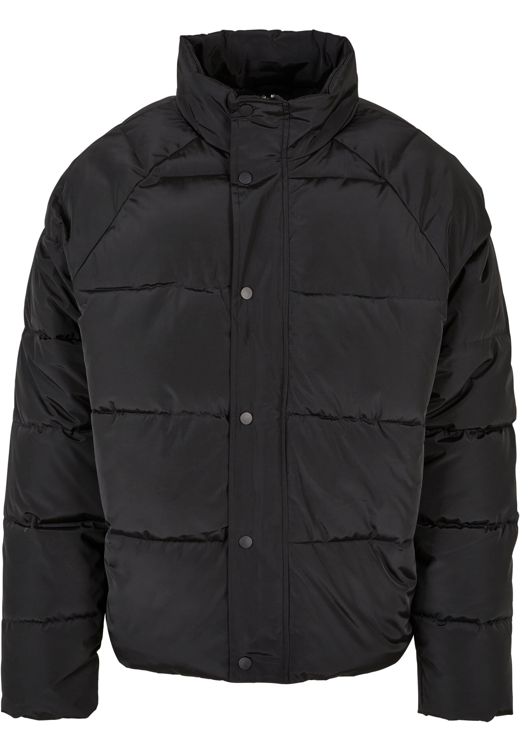 URBAN CLASSICS Winterjacke "Urban Classics Herren Raglan Puffer Jacket", (1 St.), ohne Kapuze