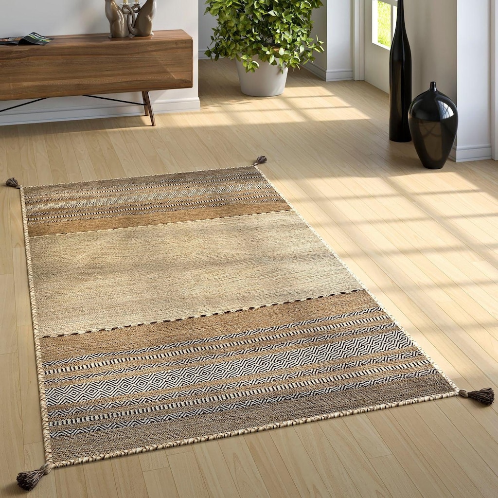 Paco Home Teppich »Kilim 217«, rechteckig