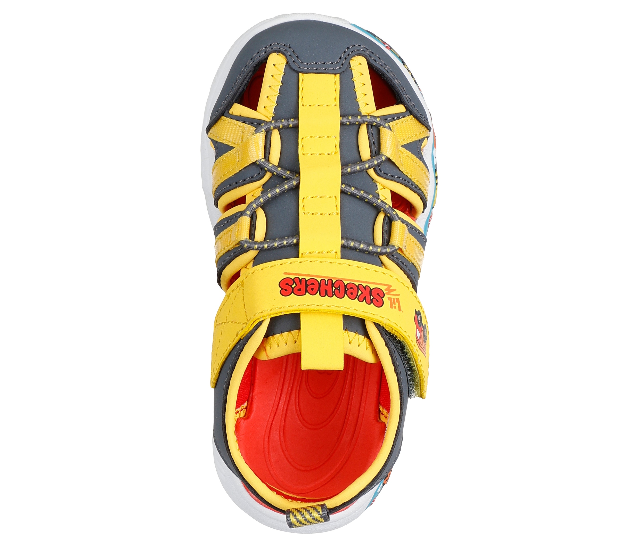 Skechers Sandale »PLAY SCENE SPLASH«  Badeschuh mit bunter Sohle, Größenschablone zum Download