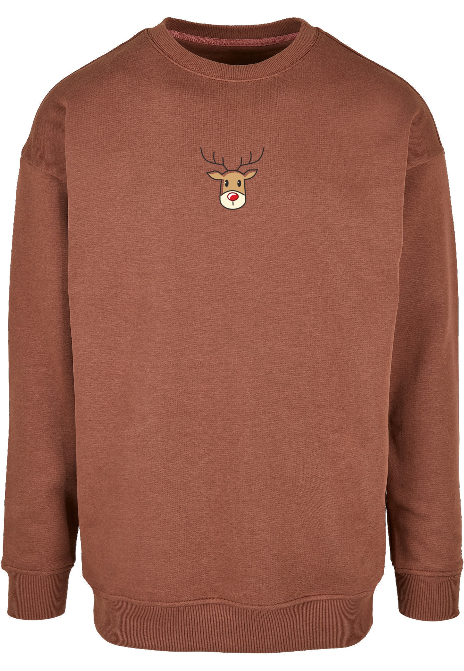 Merchcode Rundhalspullover "Merchcode Christmas Cute Deer Crewneck" 1 Stk.