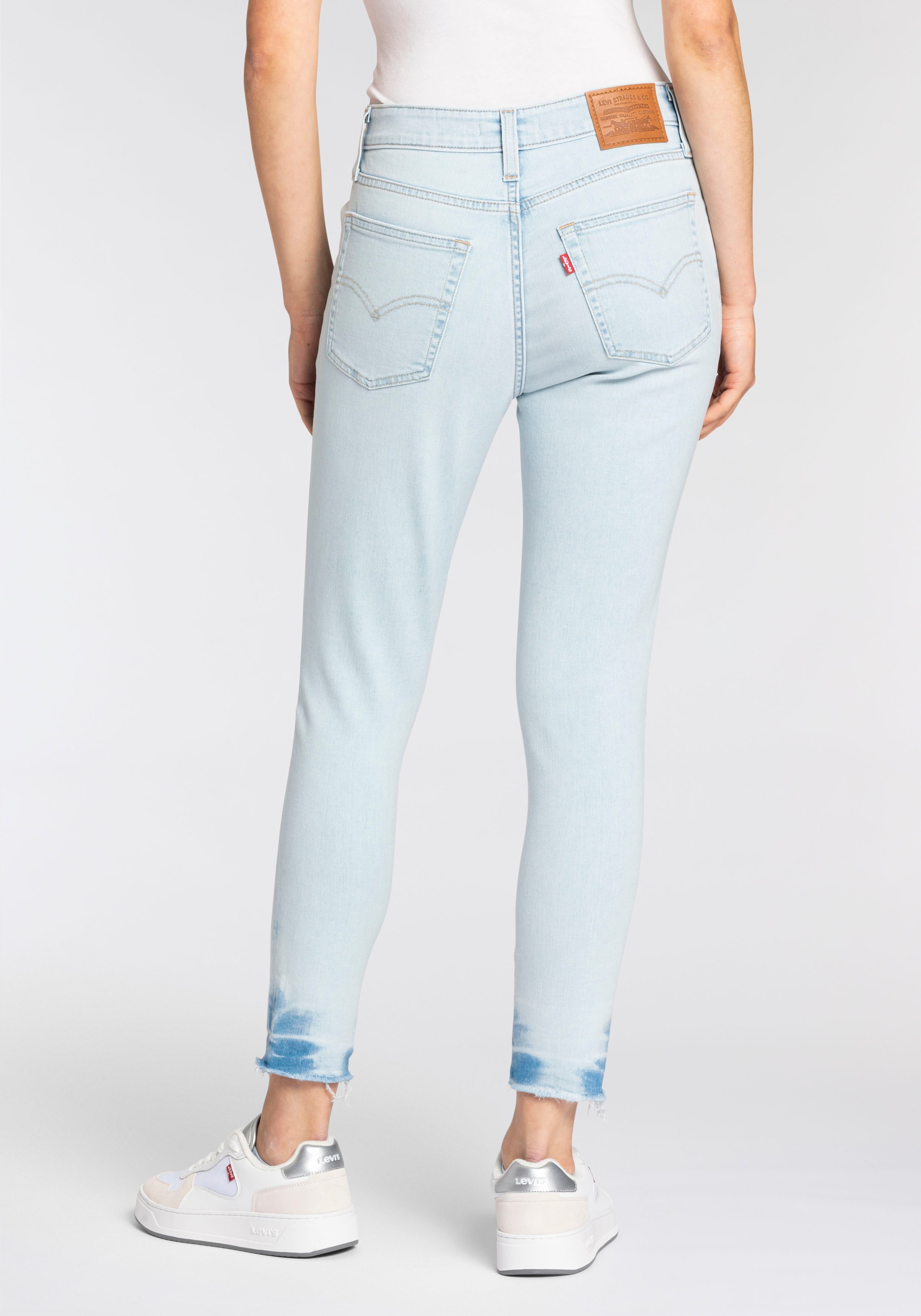 Levis Skinny-fit-Jeans "721 High rise skinny", mit Schlitz am Saum günstig online kaufen