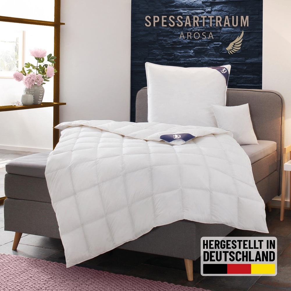 SPESSARTTRAUM Daunenbettdecke "Arosa Bettdecke min 135x200 cm & weitere Grö günstig online kaufen