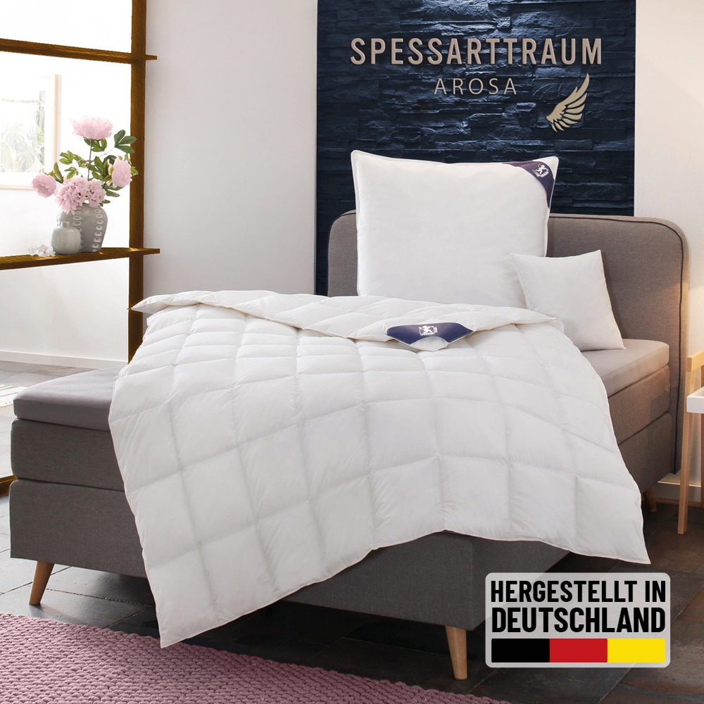 SPESSARTTRAUM Daunenbettdecke "Arosa Bettdecke min 135x200 cm & weitere Grö günstig online kaufen
