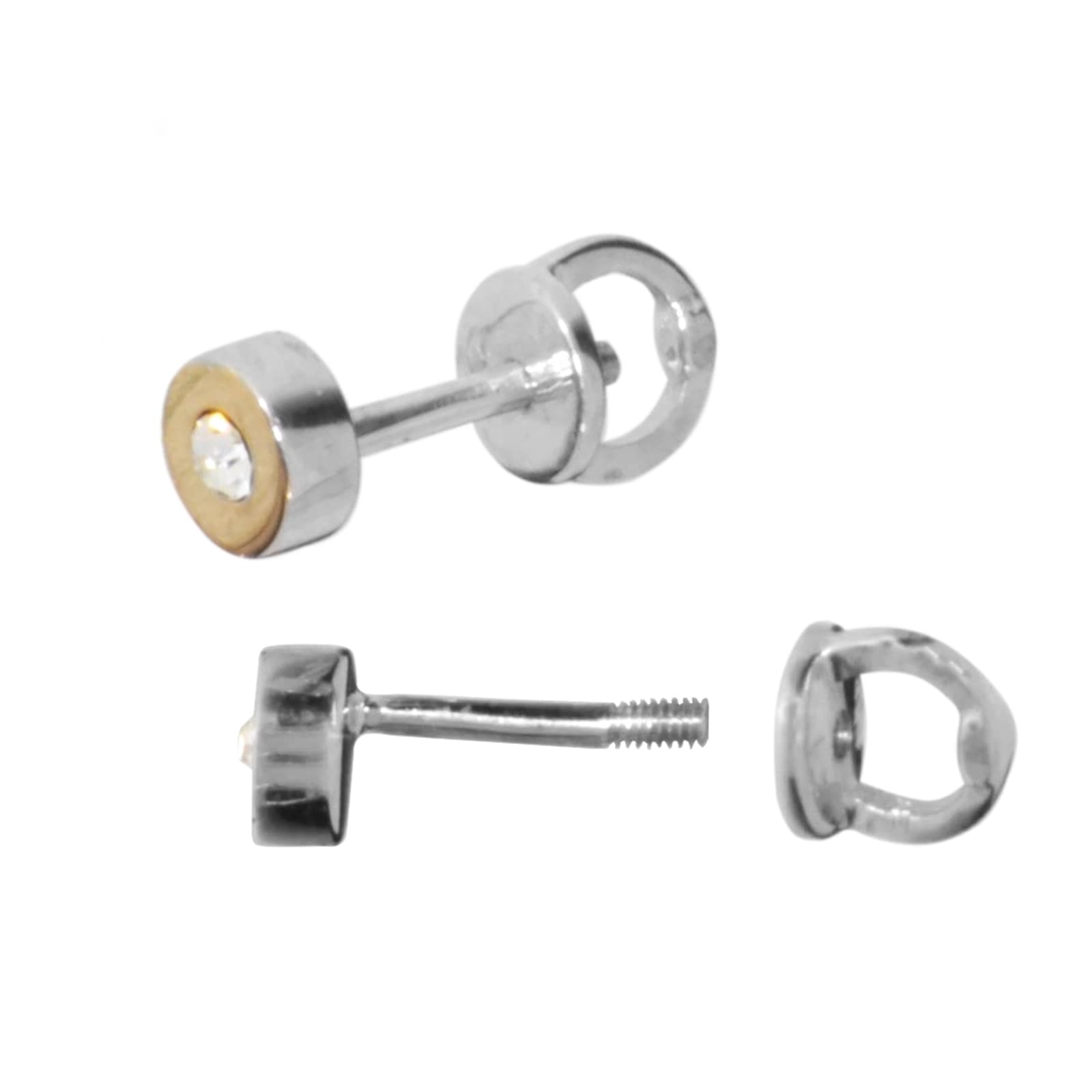 OSTSEE-SCHMUCK Paar Ohrstecker »Ostsee-Schmuck Ohrstecker Sunny Exklusiv«, (2 tlg.)