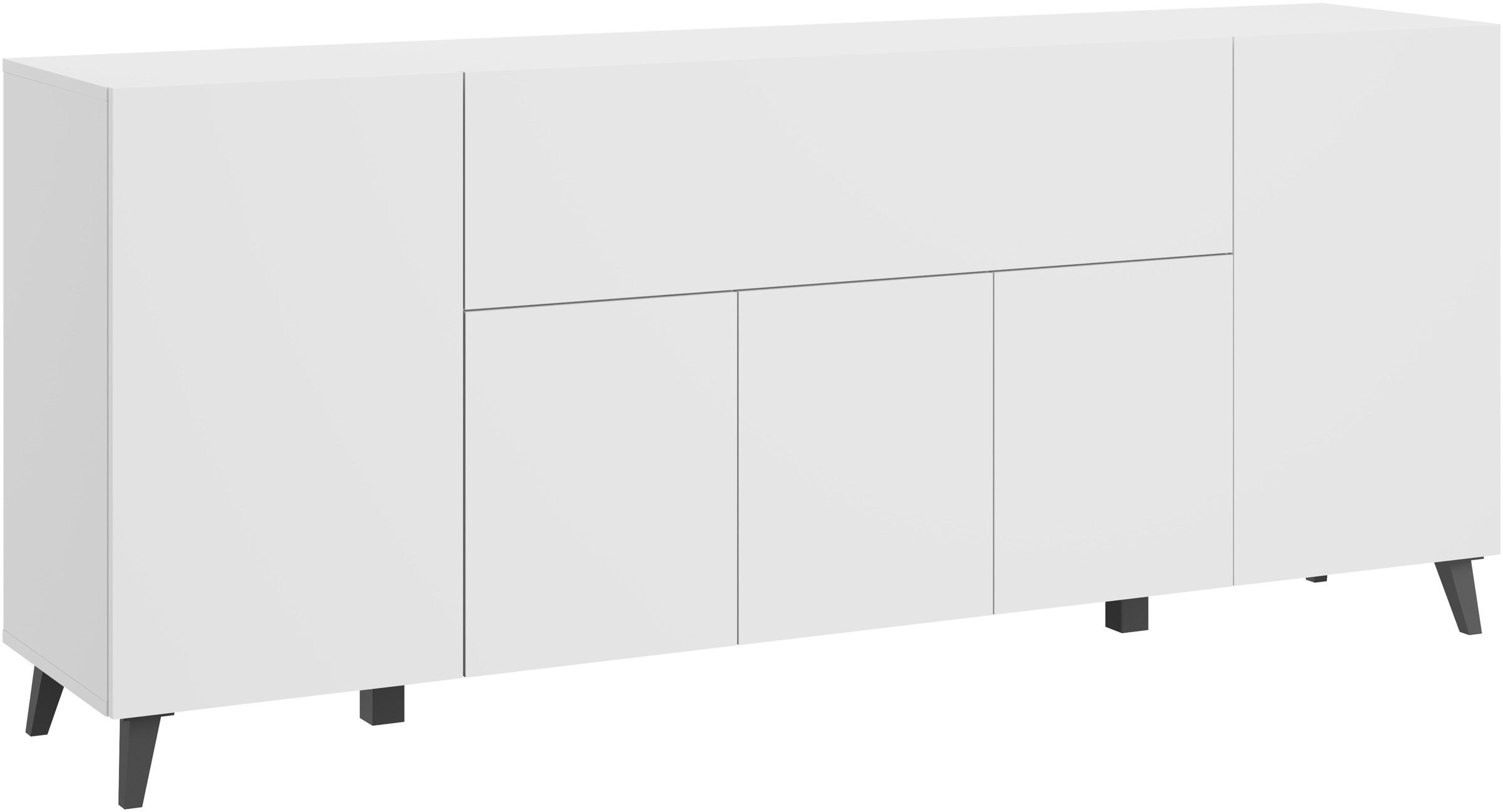 Home affaire Sideboard "SIDEBOARD PHUKET II, Stilvolle, grifflose kommode, günstig online kaufen