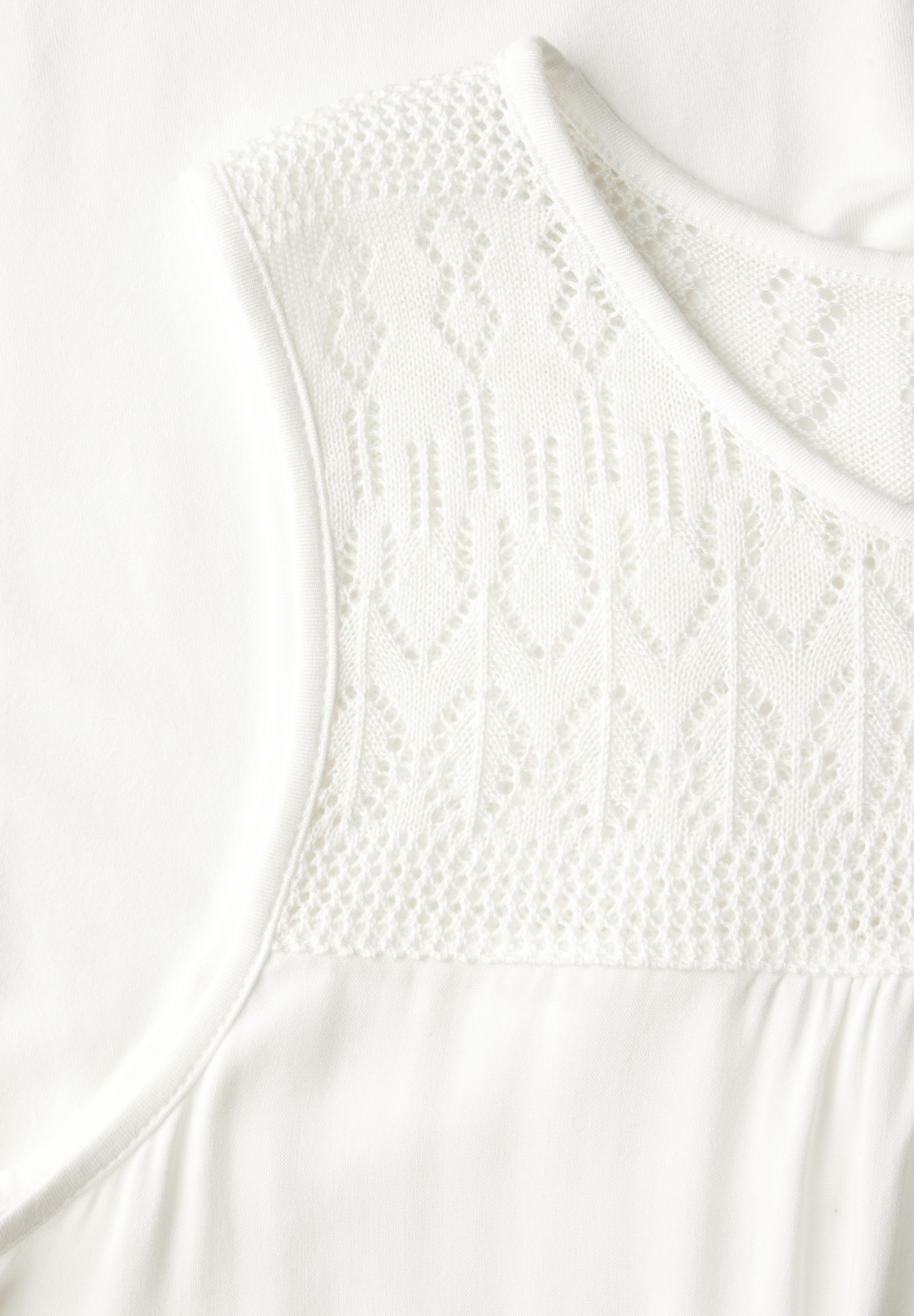 STREET ONE Shirttop, mit Ajour Details