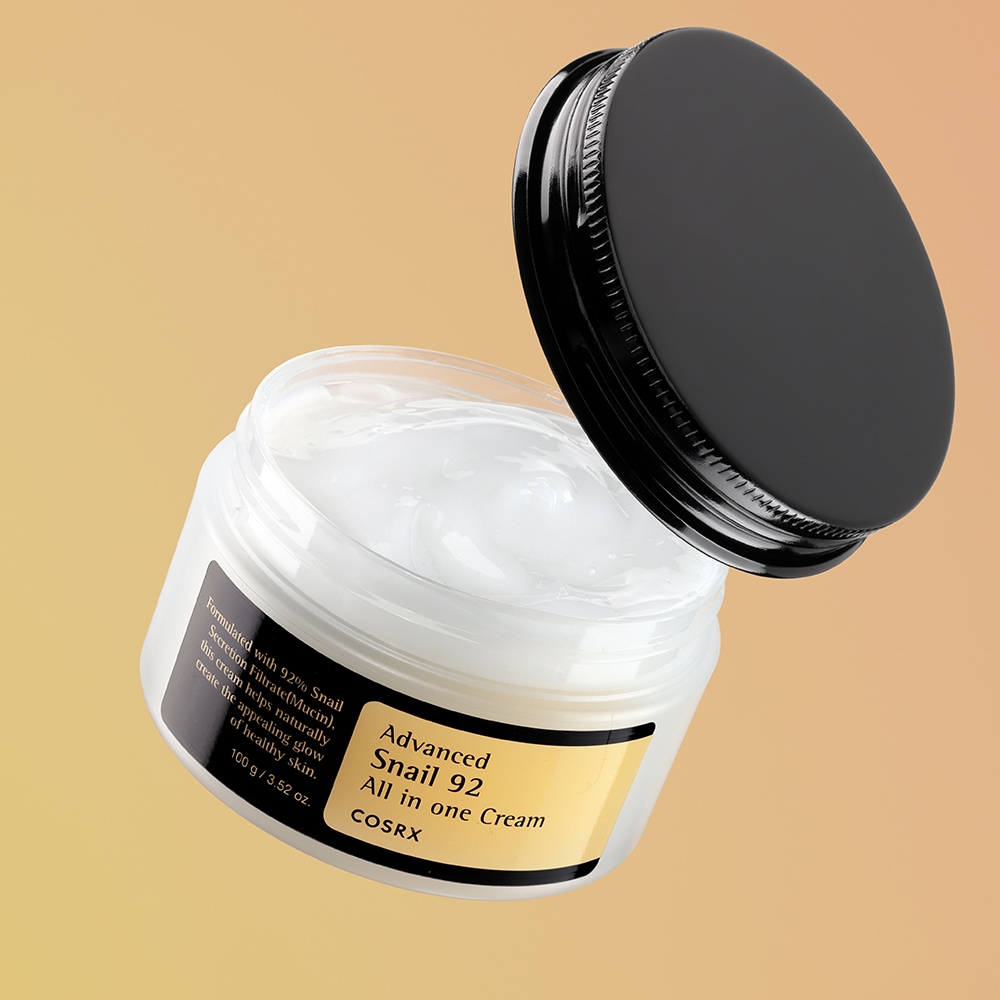 Cosrx Feuchtigkeitscreme »Advanced Snail 92 All In One Cream 100g« Nährende Feuchtigkeitspflege mit 92% Schneckensekretfiltrat