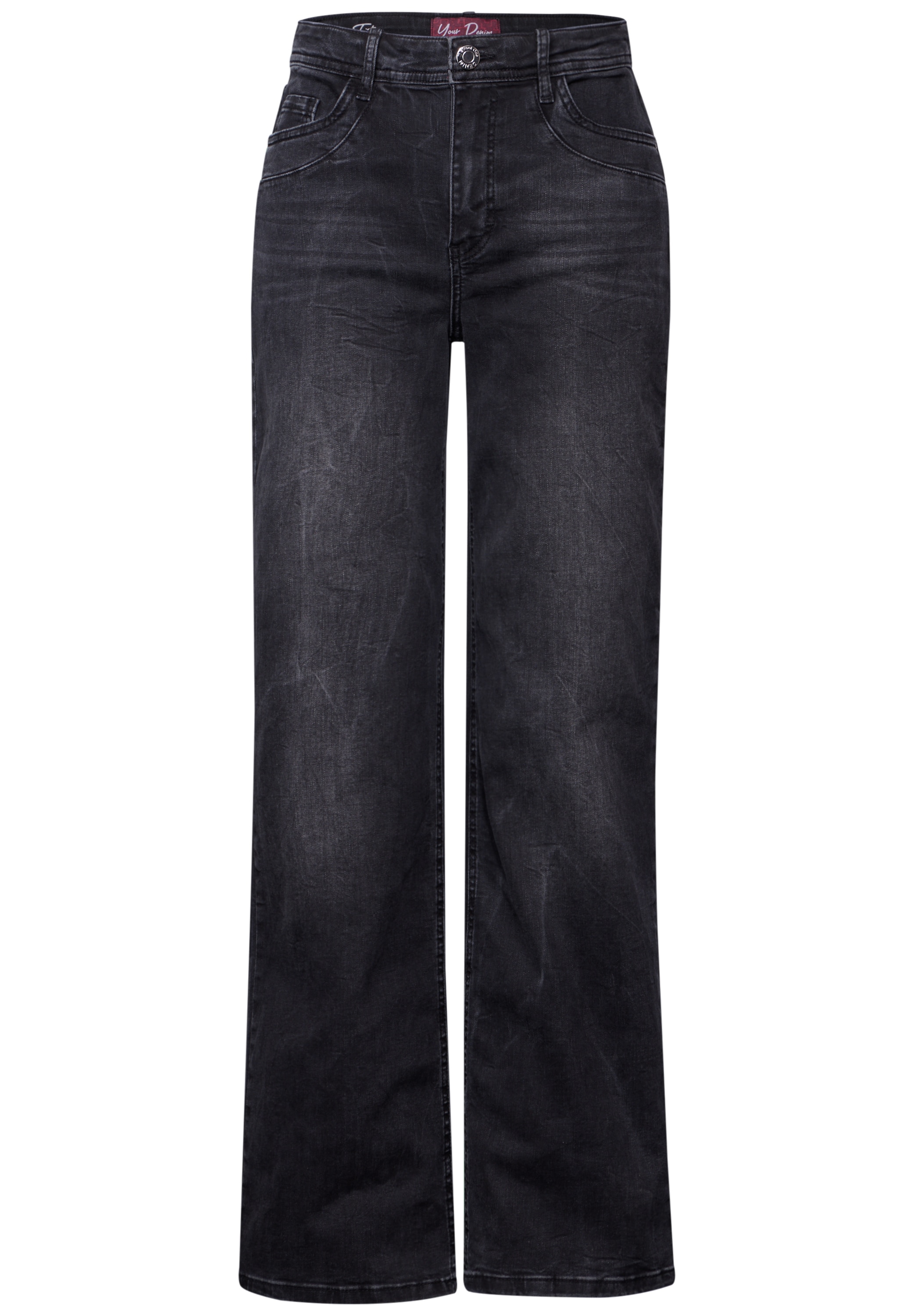 STREET ONE Loose-fit-Jeans, High Waist