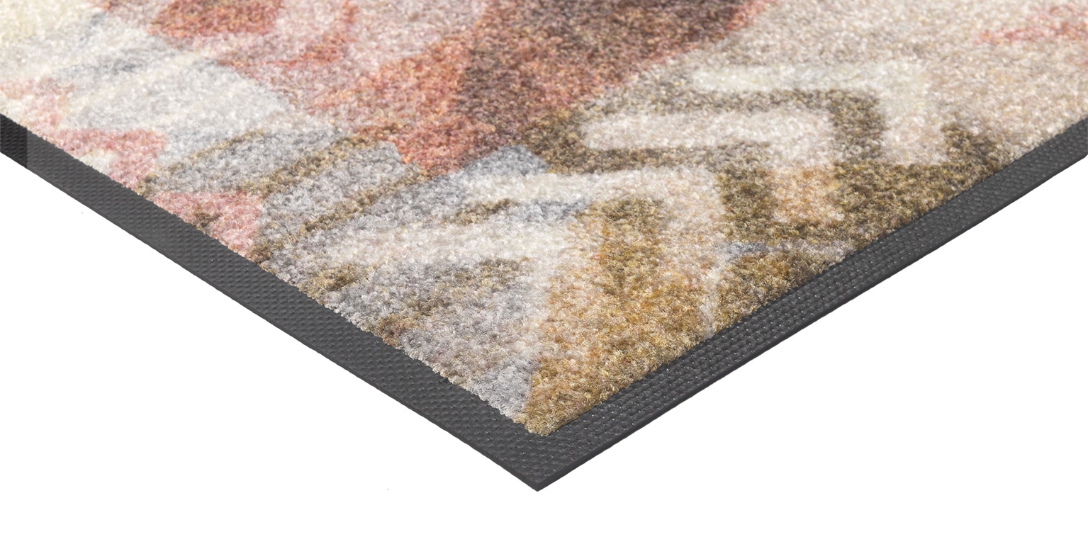 wash+dry by Kleen-Tex Teppich »Timesign«, rechteckig, 7 mm Höhe