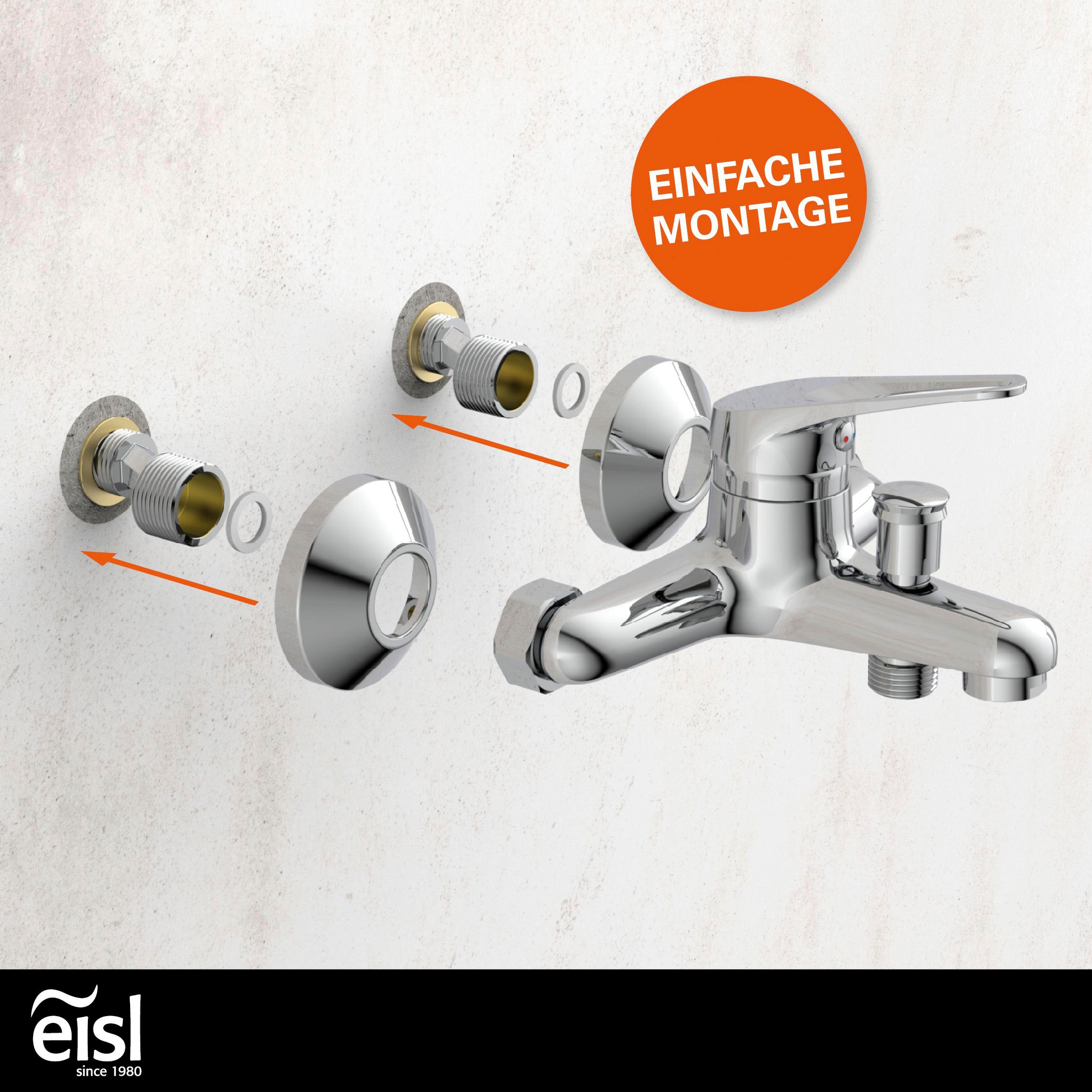 Thumbnail - Eisl Wannenmischeinheit "SPEED" perfektes Strahlbild, auswechselbare 35mm Keramik-Kartusche