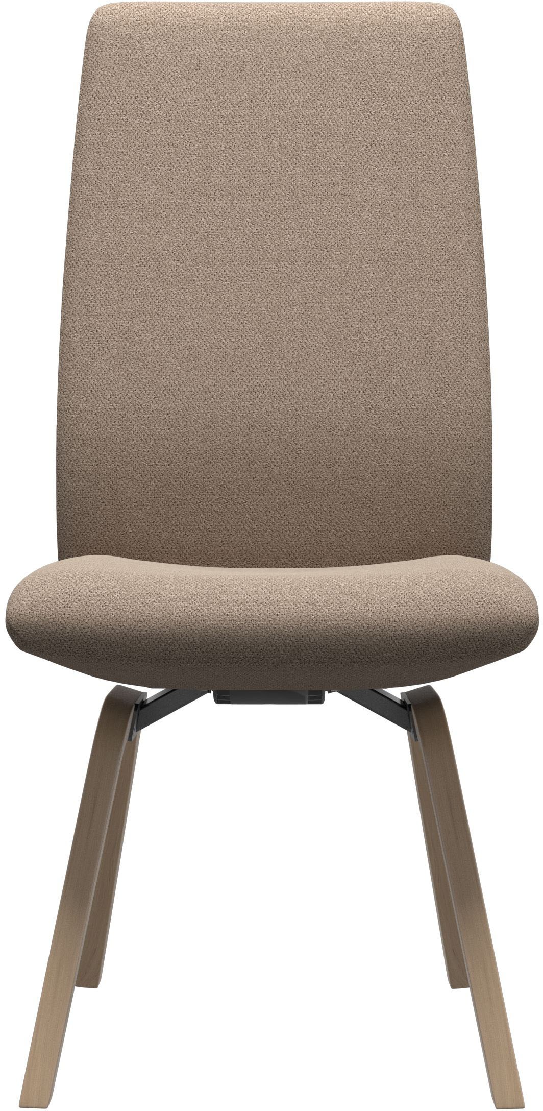 Stressless® Polsterstuhl »Laurel«, ROHLEDER Stoff Q2 FARON, High Back, Größe L, mit schräggestellten Beinen in Eiche gekalkt