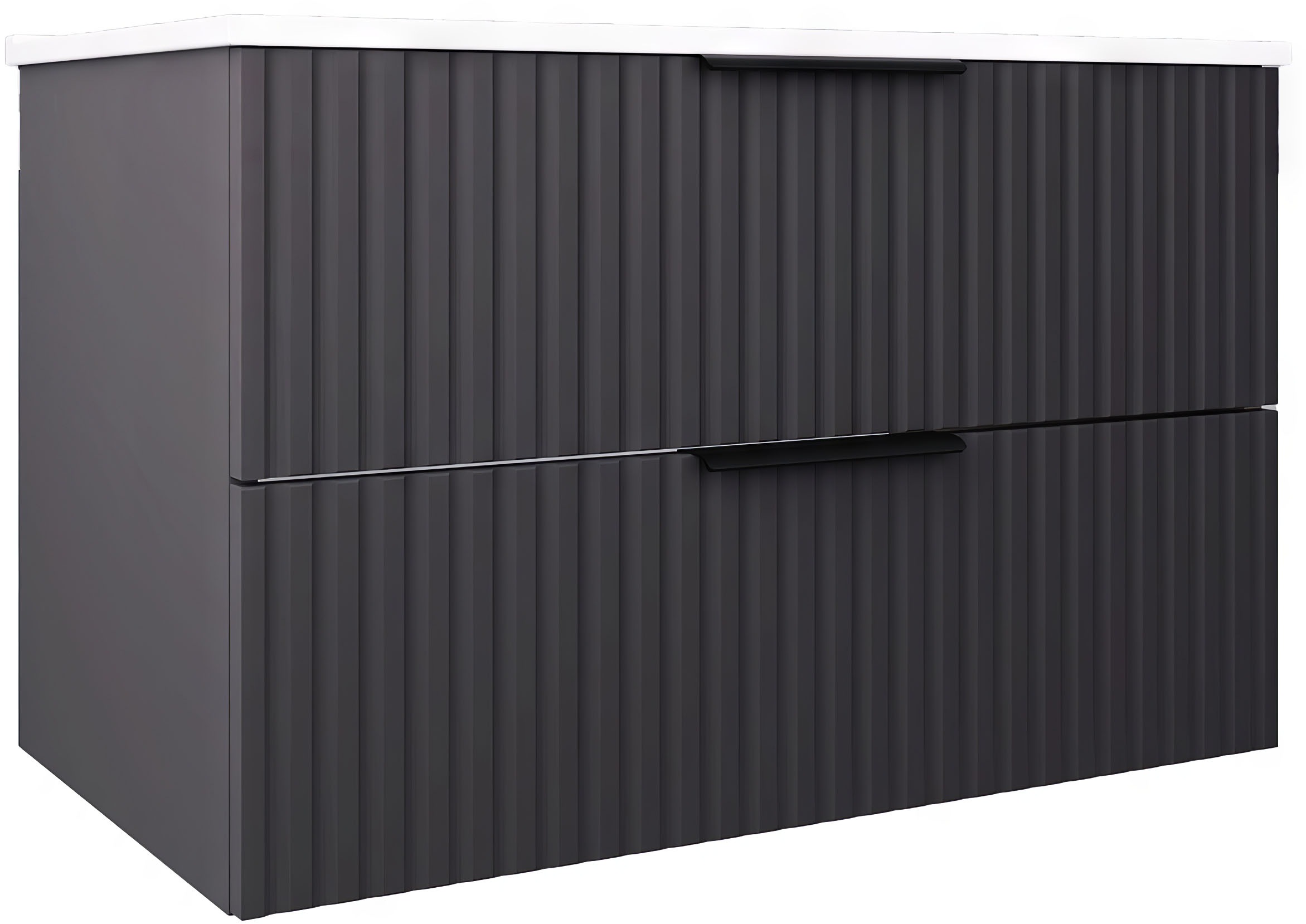 welltime Waschtisch "TIBU mit Waschbecken. 2 Schubladen. 2 Breiten (60/80cm günstig online kaufen