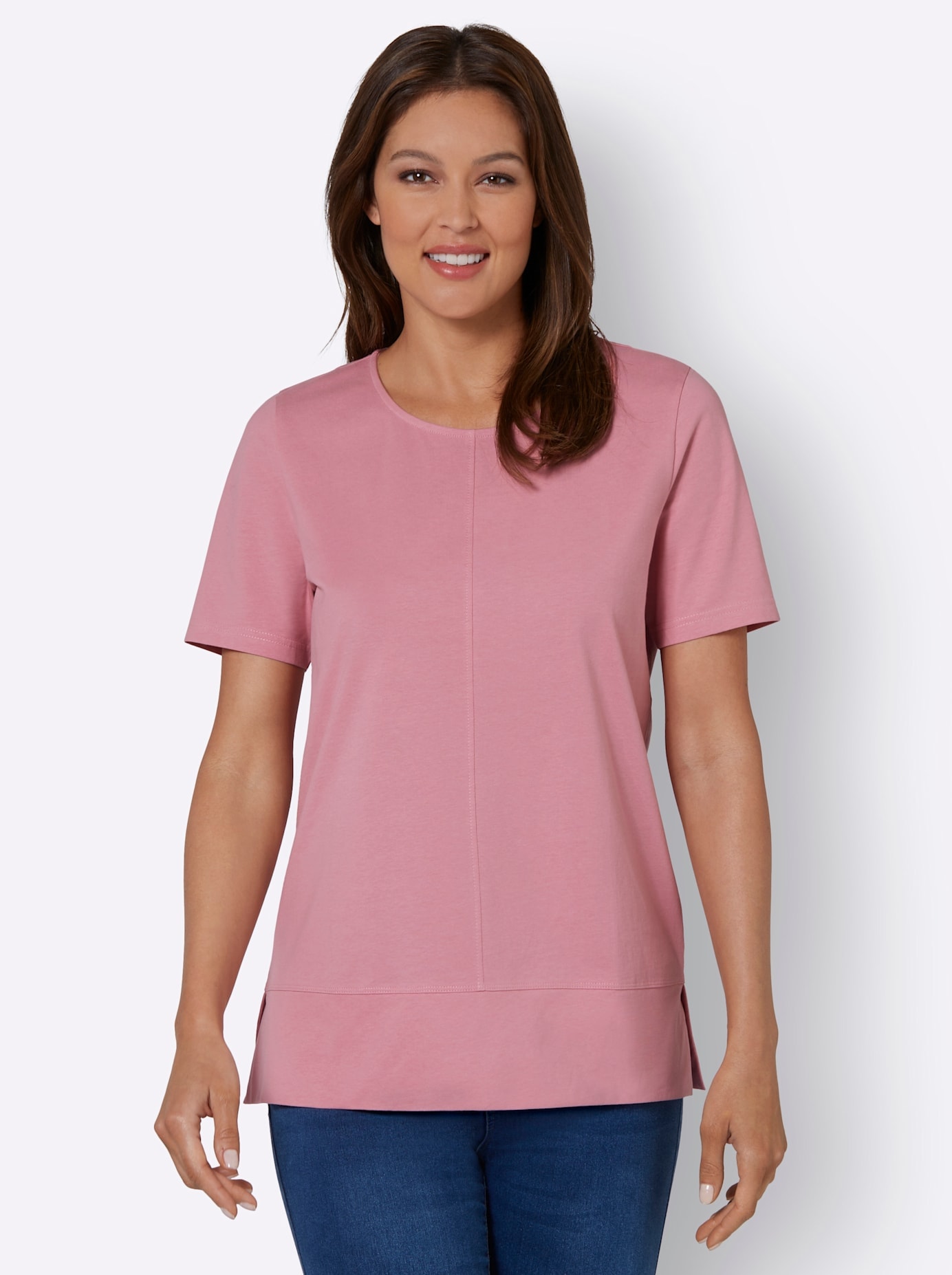Classic Basics Kurzarmshirt "Kurzarm-Shirt" 1 Stk. tlg. günstig online kaufen