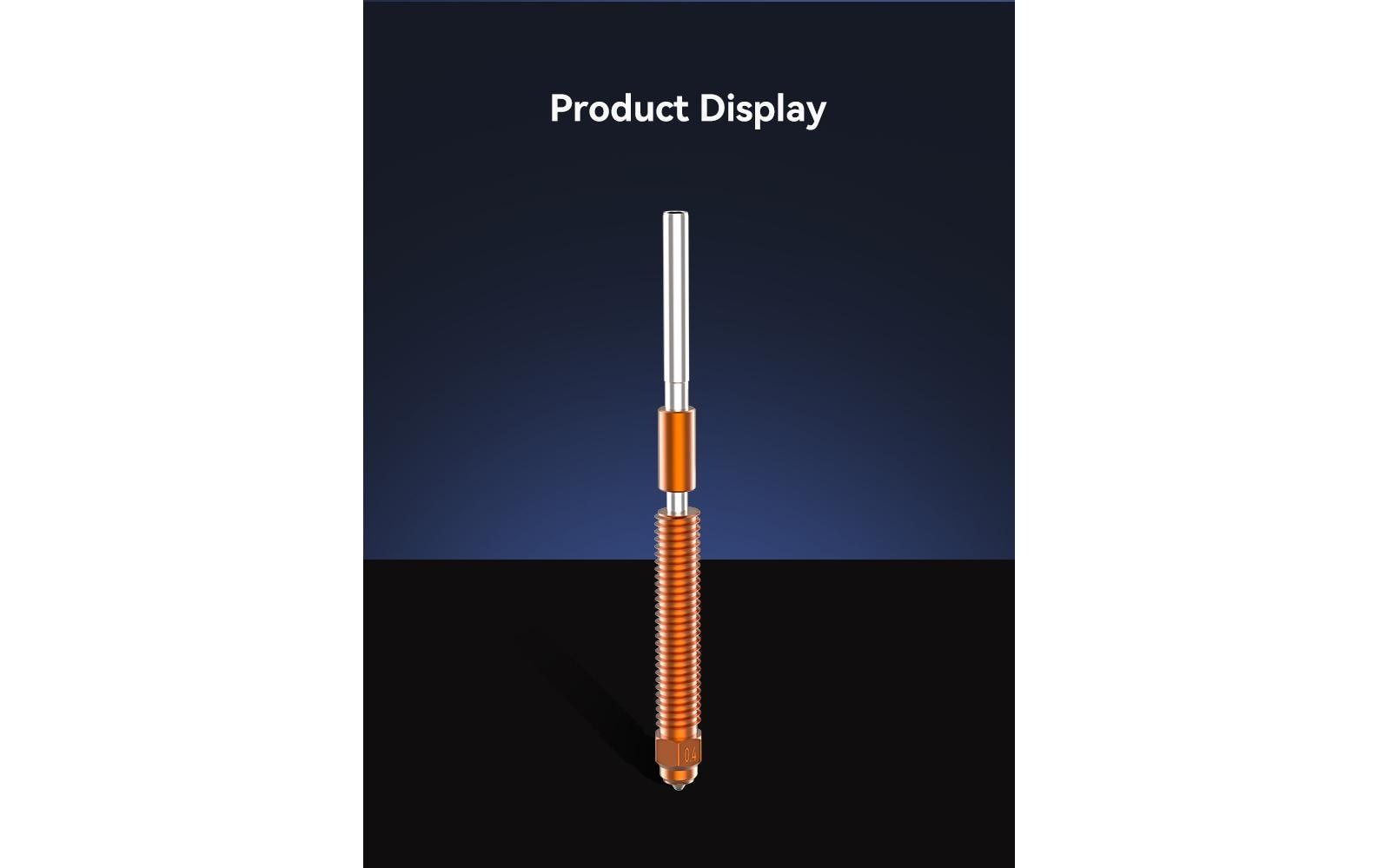 Creality 3D-Drucker »K2P Quick Swap Nozzle Kit Drei Stück«