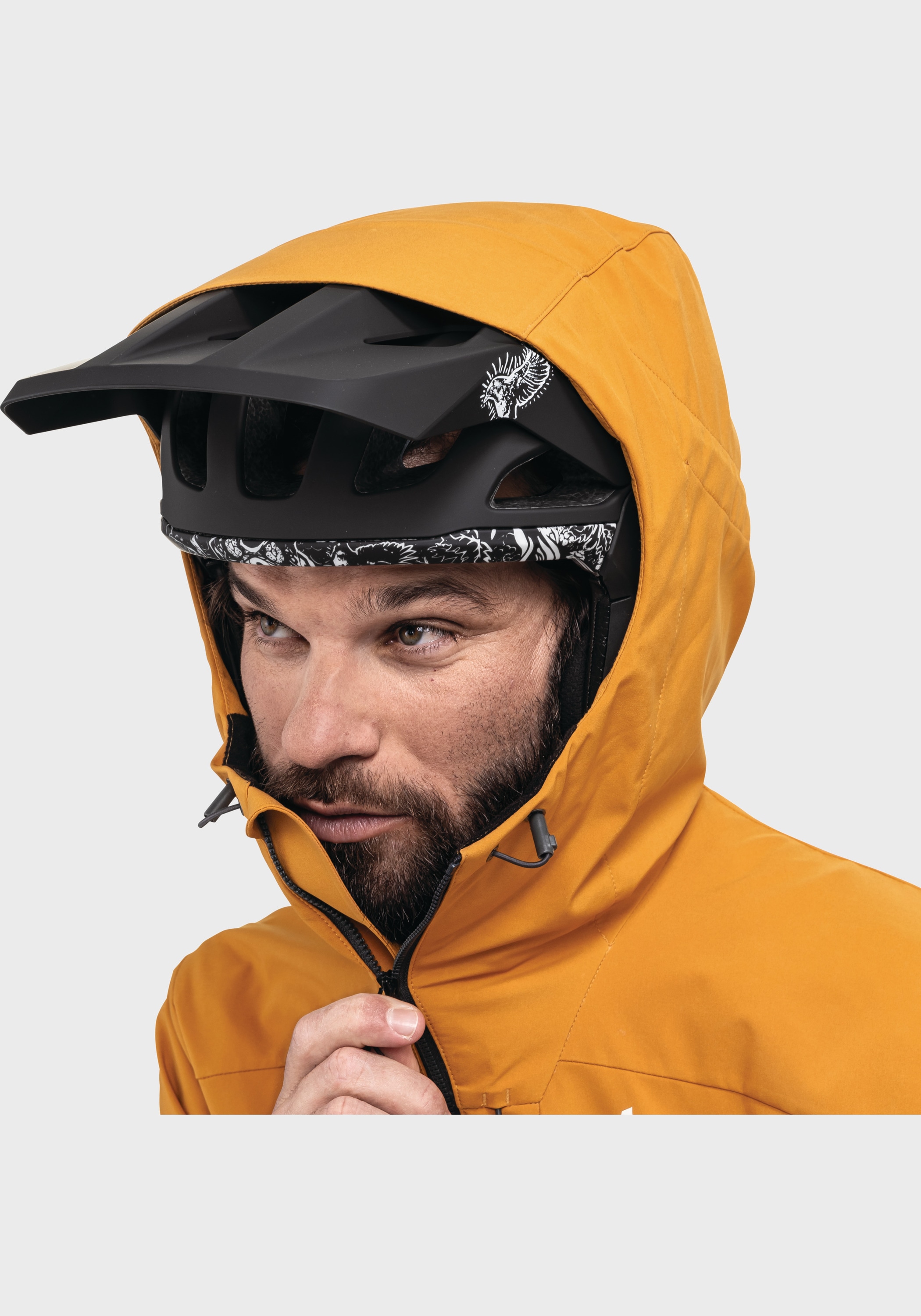 Schöffel Outdoorjacke »Bike Hybrid Jk Style Salza MNS«, mit Kapuze