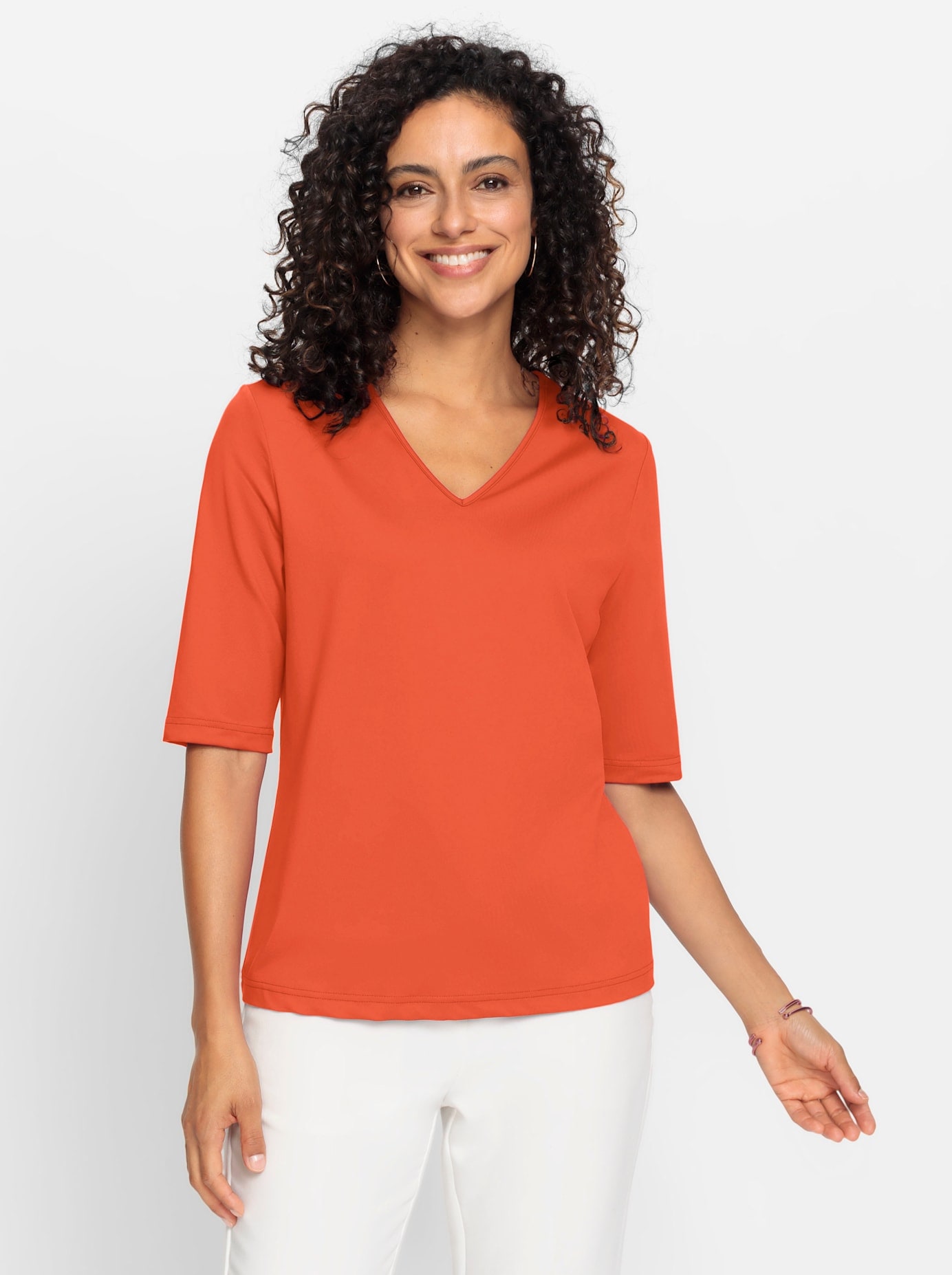 Casual Looks V-Shirt "Shirt" 1 Stk. tlg. günstig online kaufen