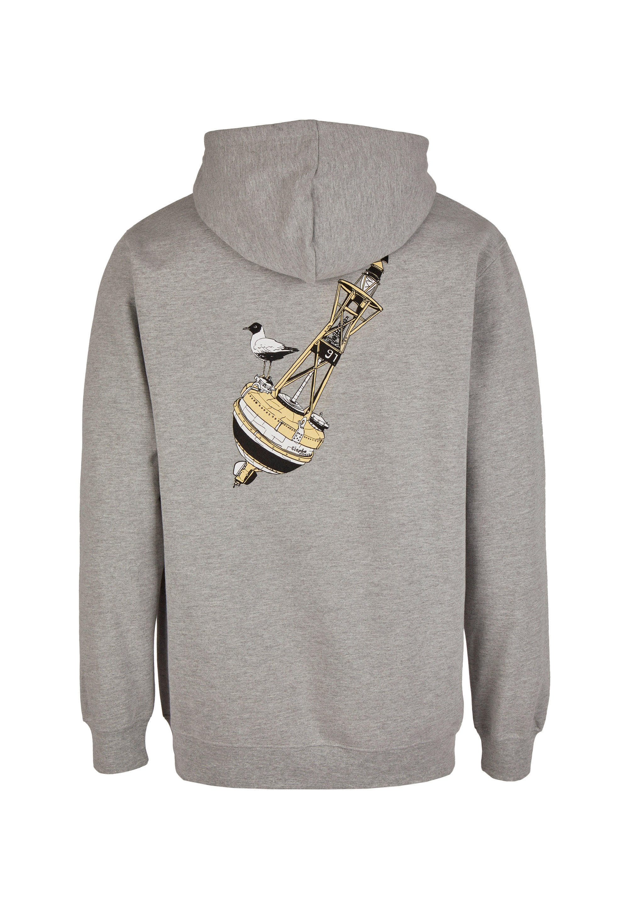 Cleptomanicx Kapuzensweatshirt »Buoys Boje«, mit coolem Rückenprint