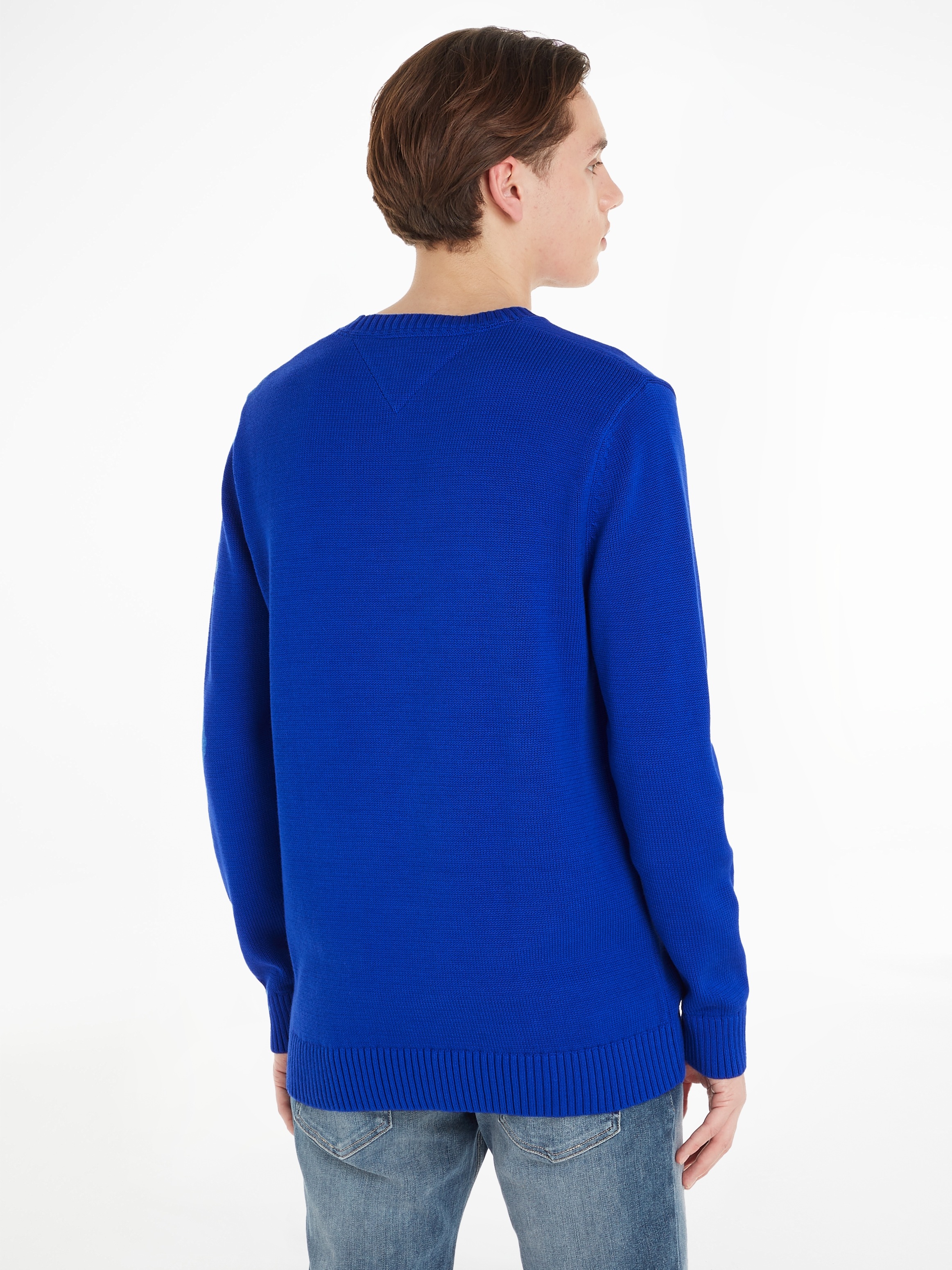 Tommy Jeans Strickpullover "TJM ESSENTIAL CREW NECK SWEATER" günstig online kaufen