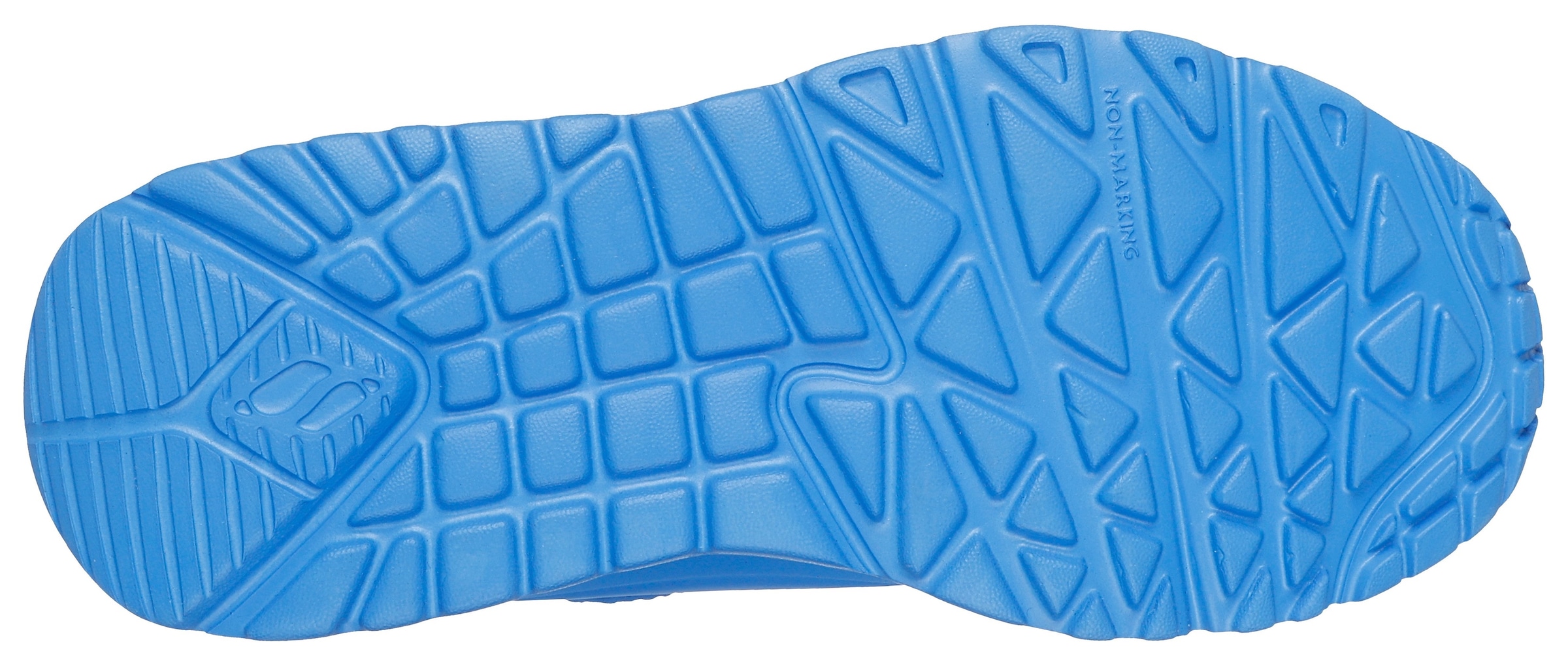 Skechers Sneaker »UNO LITE - LOVE LEVITATE«, Schnürschuh mit bedruckter Sohle, Größenschablone zum Download