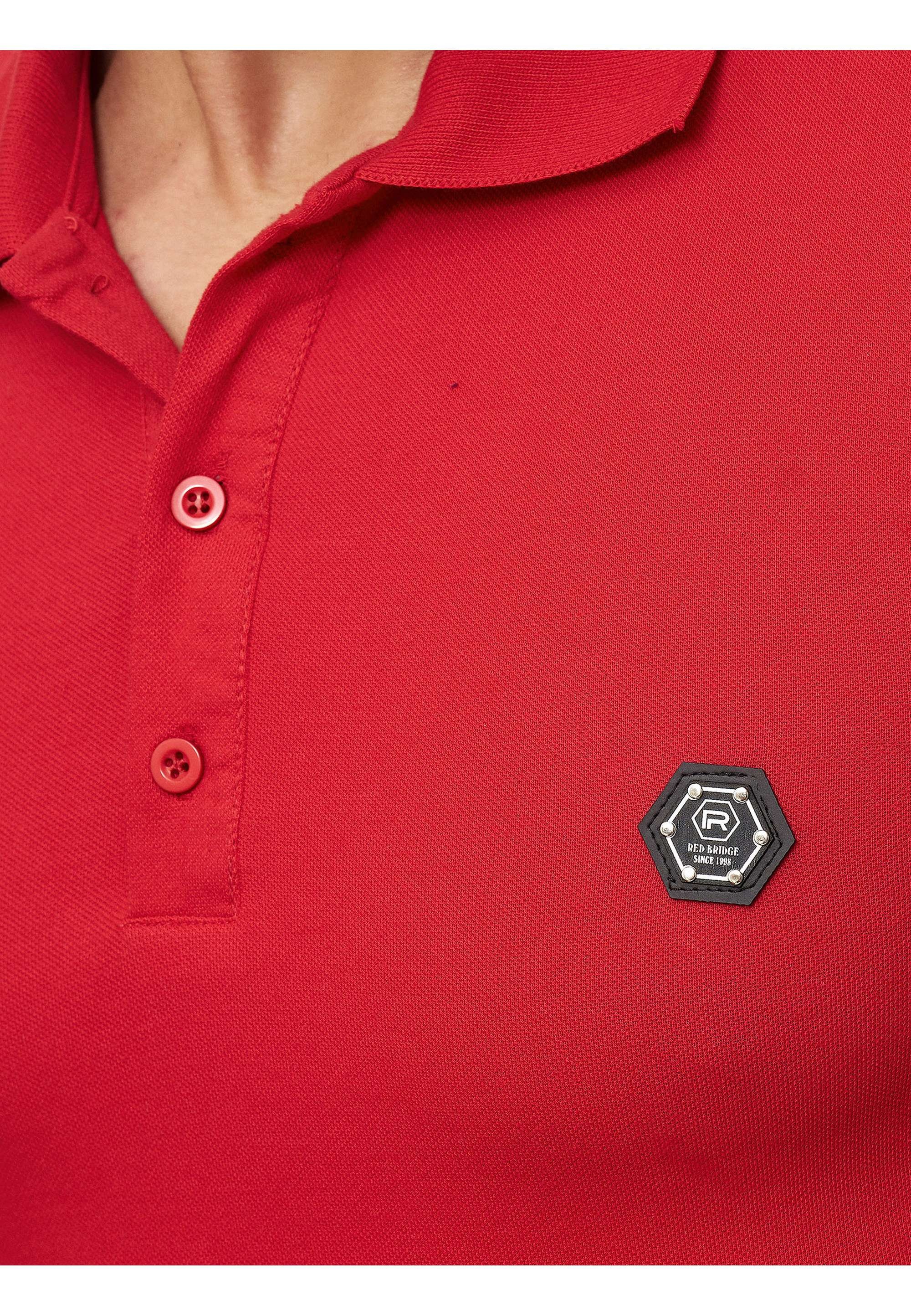 RedBridge Poloshirt »Long Beach«, mit stylischem Brandlogo
