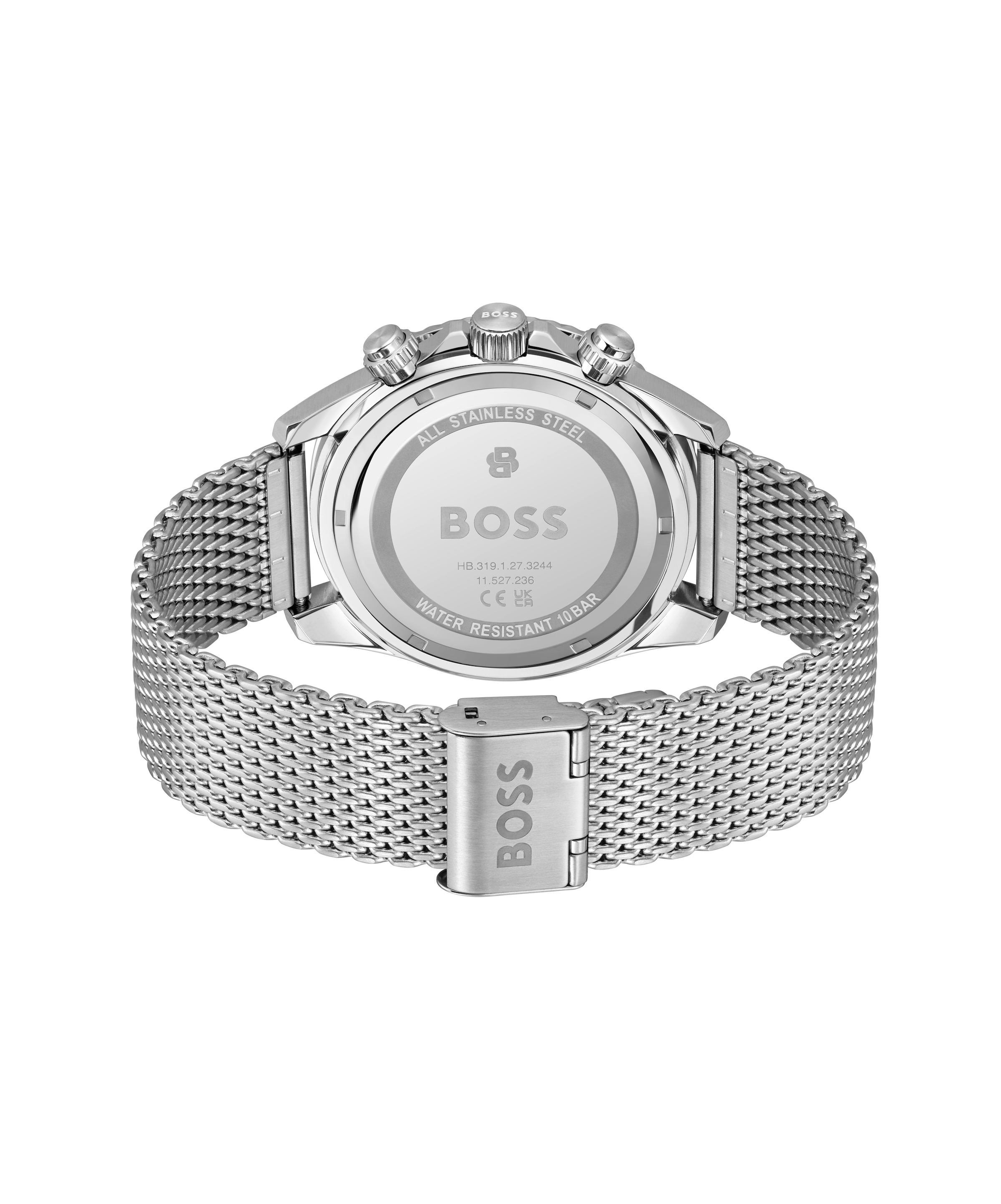 BOSS Chronograph »SEALINER« Quarzuhr, Armbanduhr, Herrenuhr, Edelstahlarmband, analog, Tag