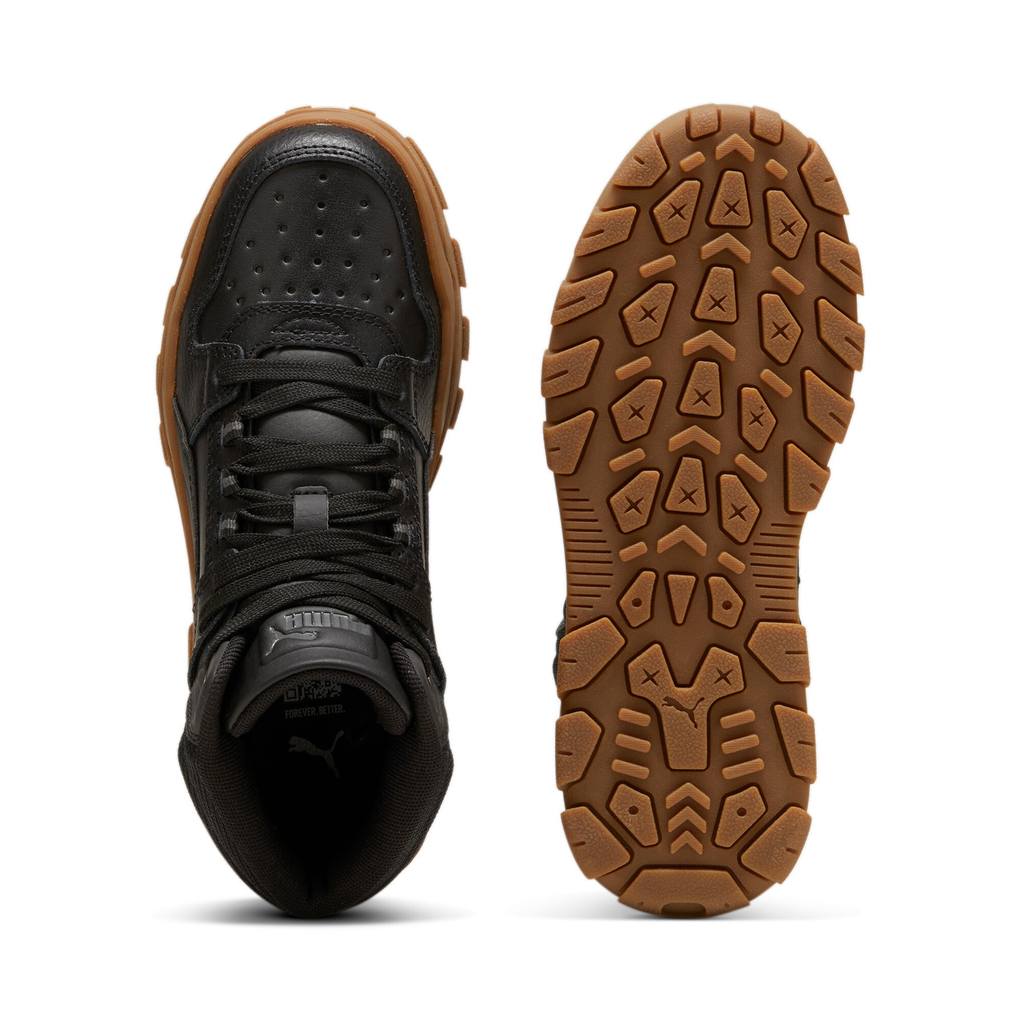 PUMA Winterboots »REBOUND ABRUPT JR«, Sneaker, Schnürboots, Winterschuhe