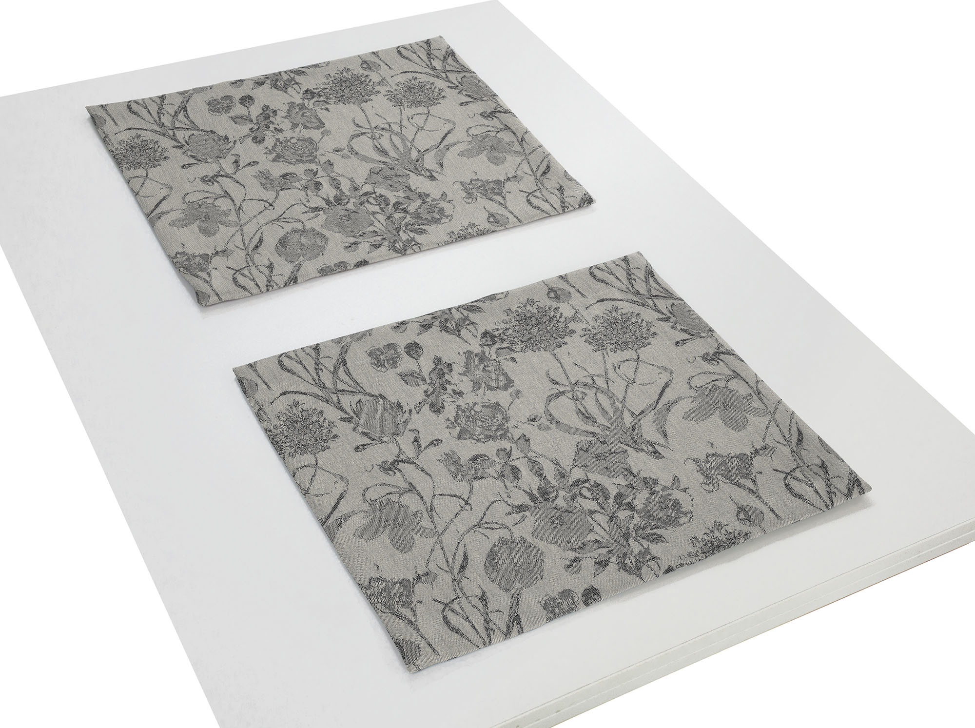 Adam Platzset "Flower Cuveé Light" GOTS organic,zertifiziert durch CERES 0242,Made in Germany