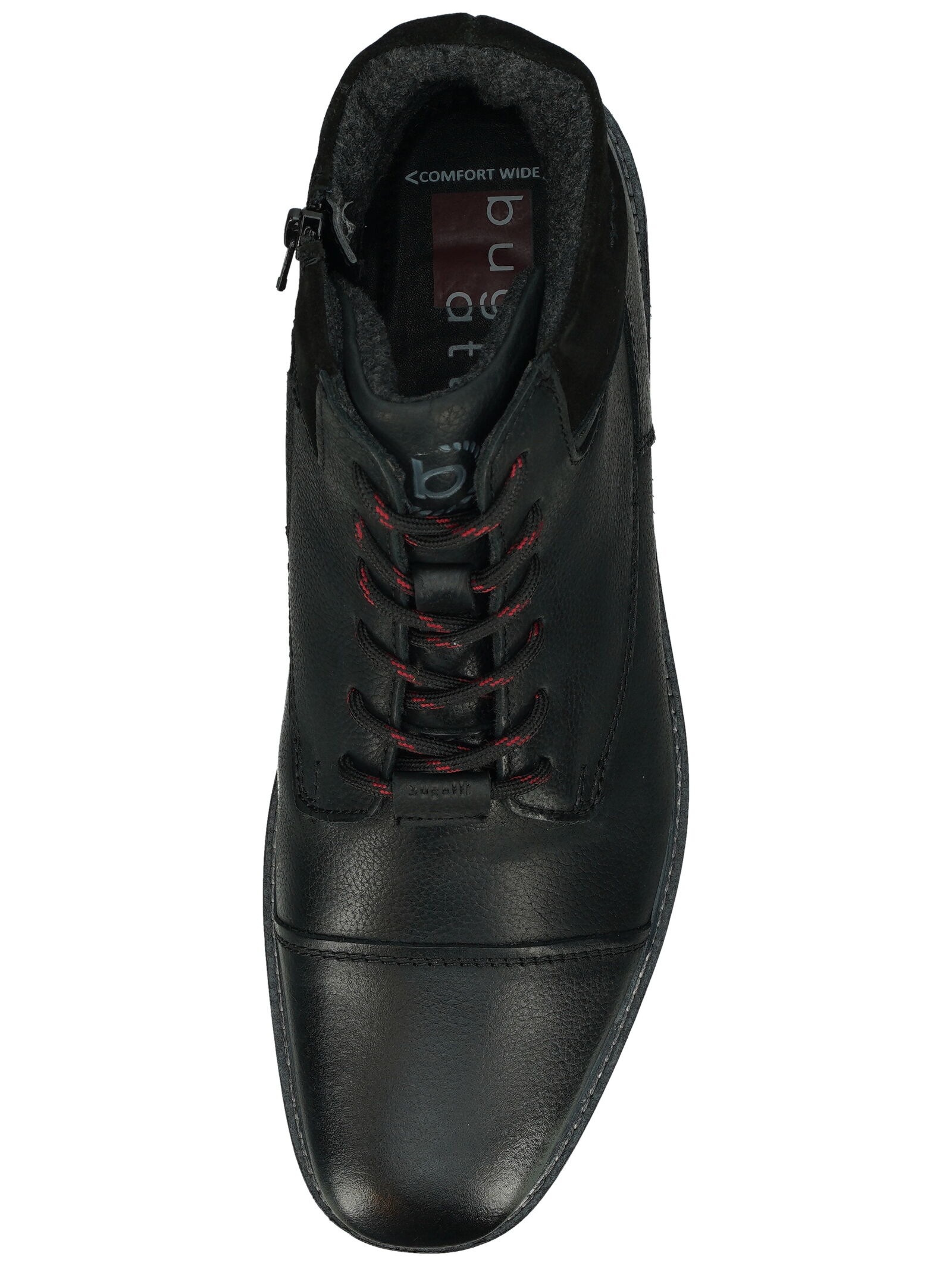bugatti Schnürstiefelette »bugatti Stiefelette Nappaleder«