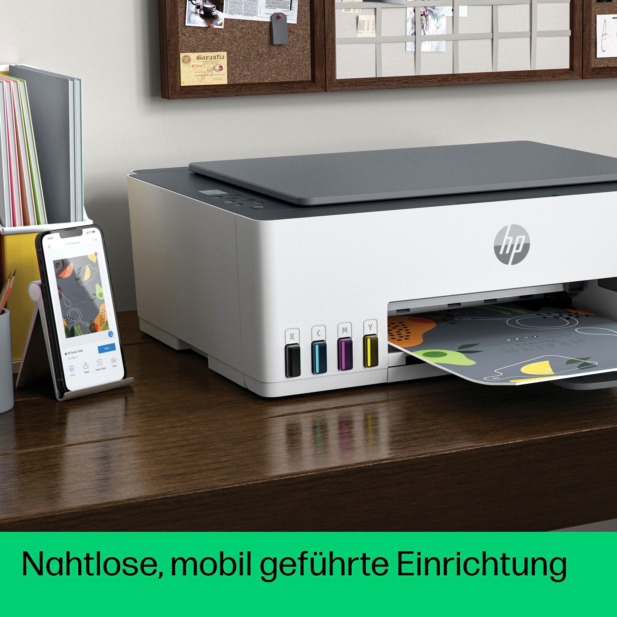 HP Multifunktionsdrucker »Smart Tank 5105«, Tintentank Drucker