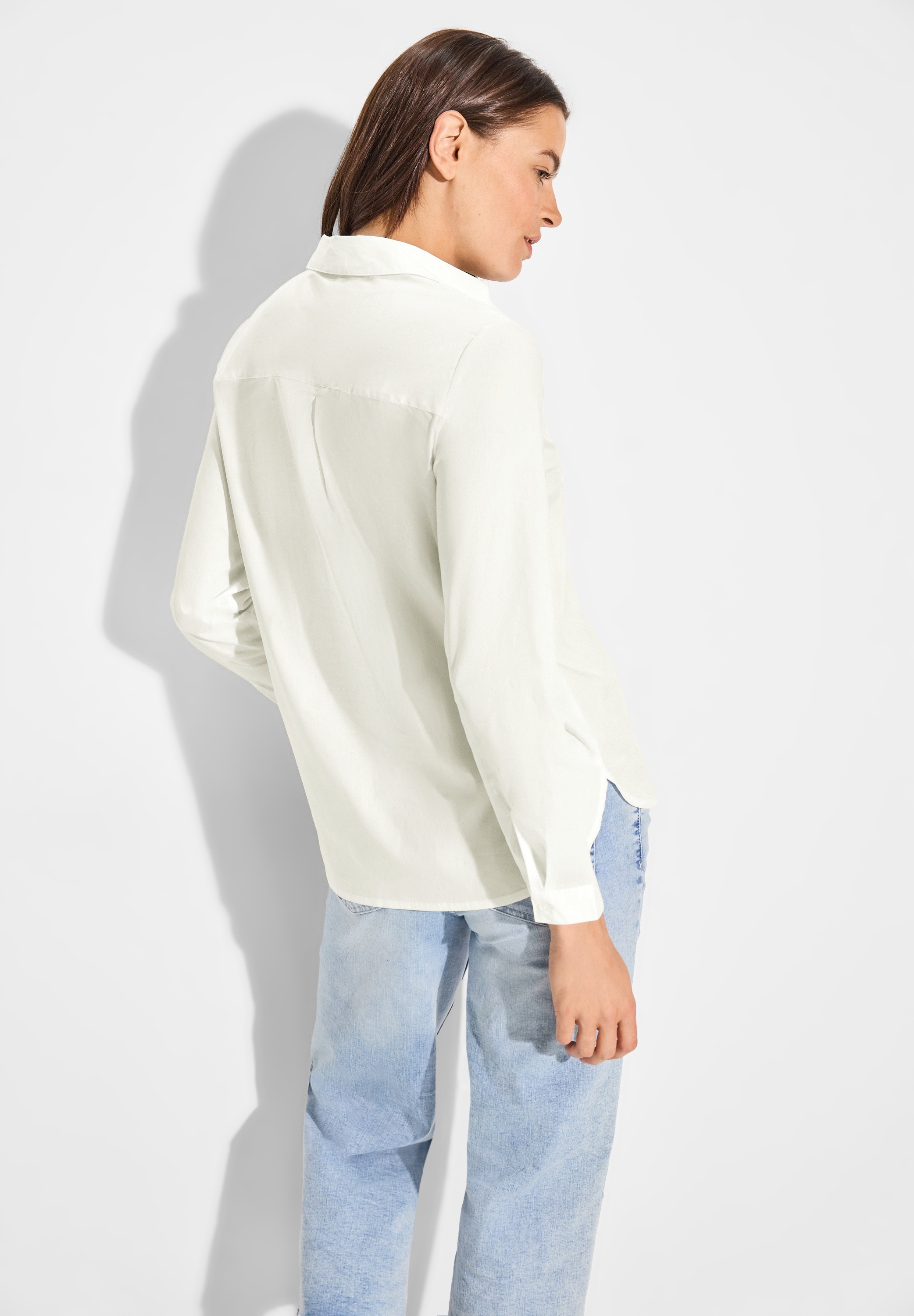 Cecil Hemdbluse, im soften Baumwoll-Mix